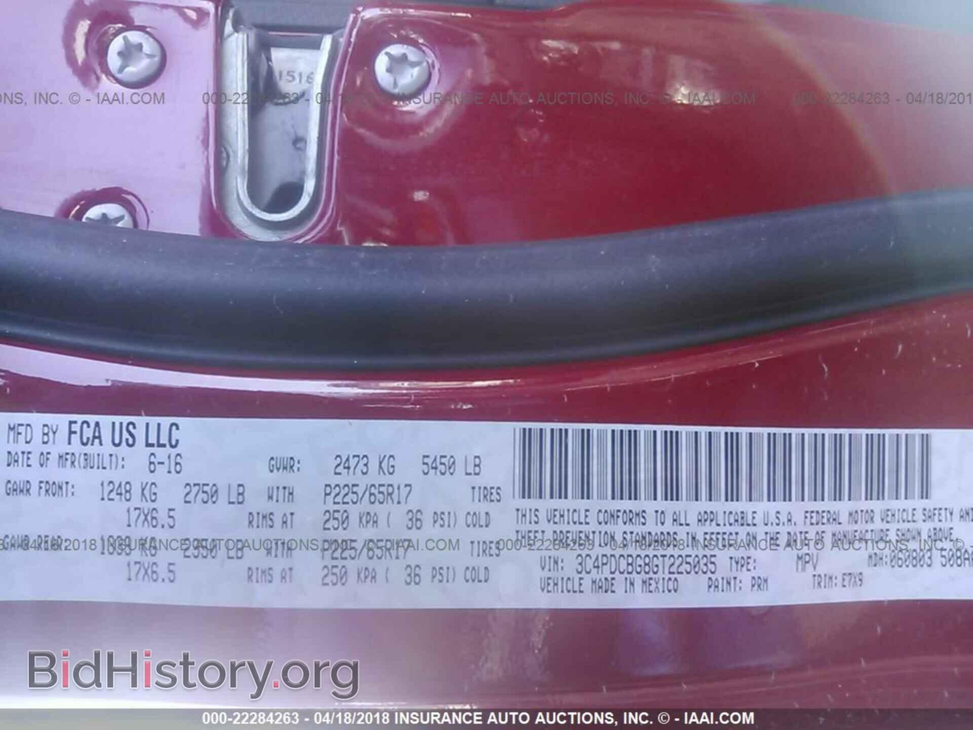 2016 Dodge Journey - VIN: 3C4PDCBG8GT225035 - Photo 9