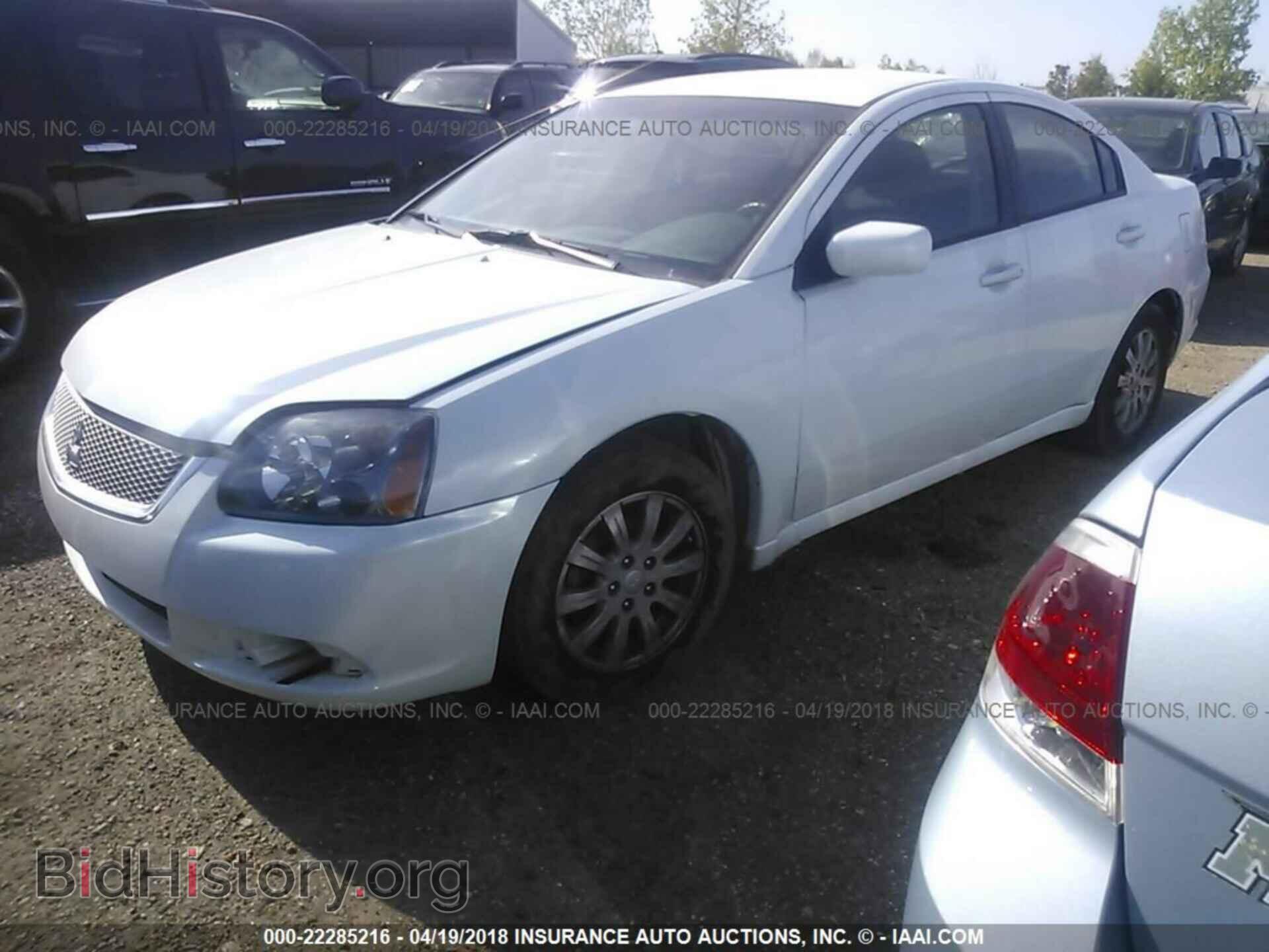 2012 Mitsubishi Galant - VIN: 4A32B2FF4CE022145 - Фото 2