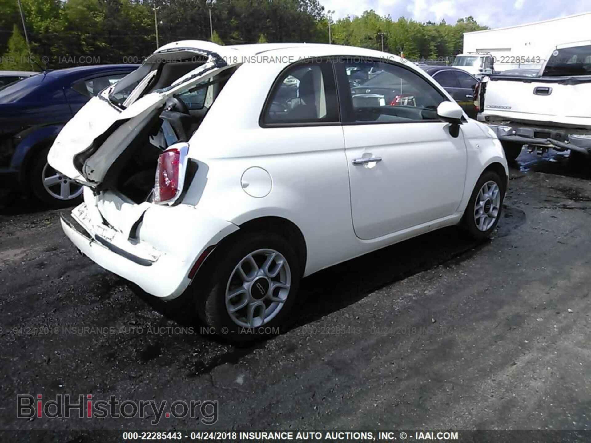 2013 Fiat 500 - VIN: 3C3CFFARXDT570435 - Фото 4