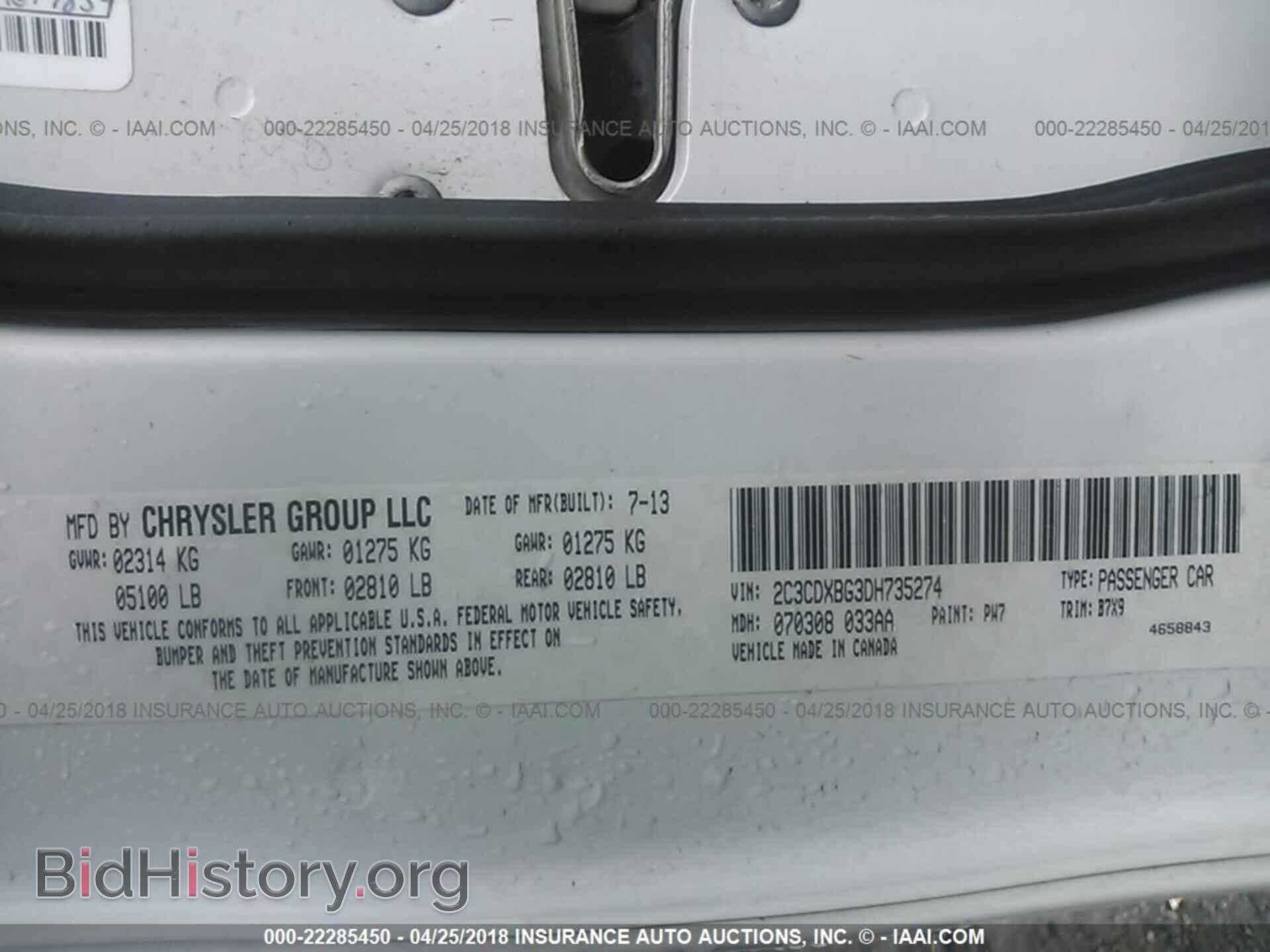 2013 Dodge Charger - VIN: 2C3CDXBG3DH735274 - Photo 9