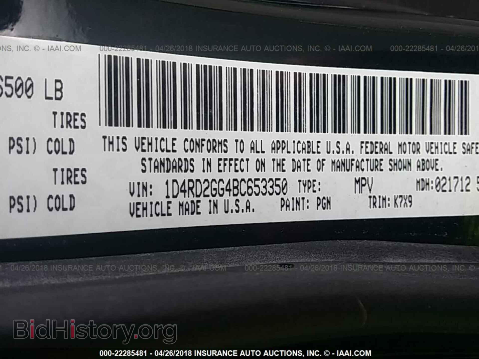 2011 Dodge Durango - VIN: 1D4RD2GG4BC653350 - Photo 9