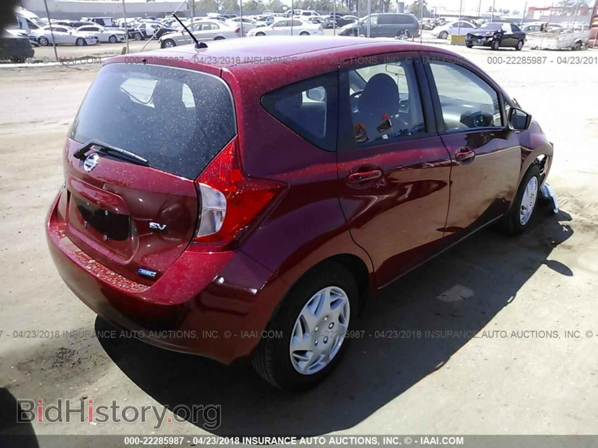 2015 Nissan Versa note - VIN: 3N1CE2CP0FL408340 - Фото 4