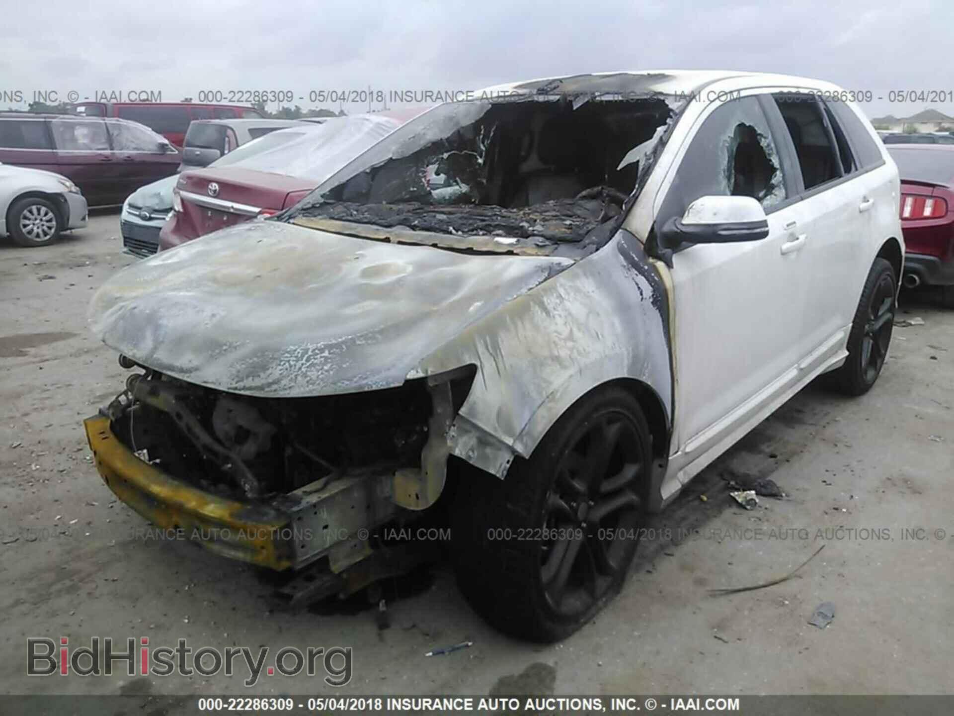 2014 Ford Edge - VIN: 2FMDK3AK2EBA24542 - Фото 2