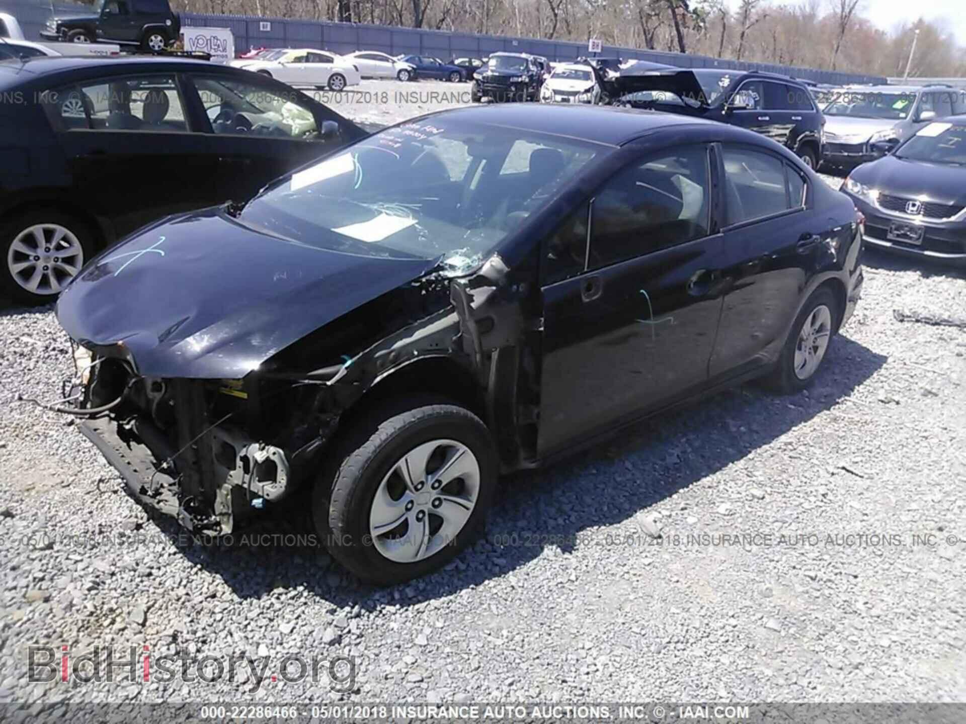 2013 HONDA CIVIC - VIN: 19XFB2F50DE210680 - Фото 2