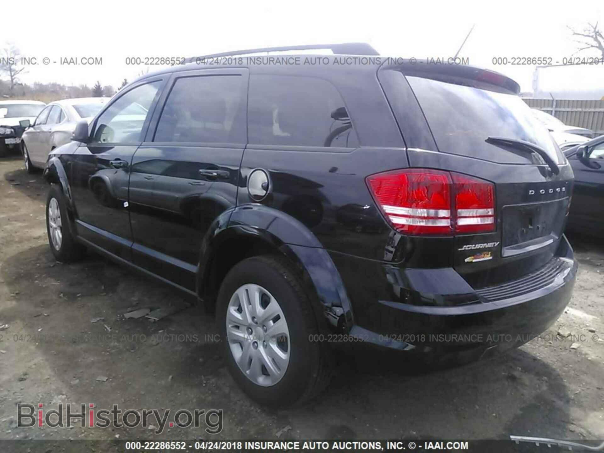 2017 DODGE JOURNEY - VIN: 3C4PDCAB2HT637183 - Фото 3