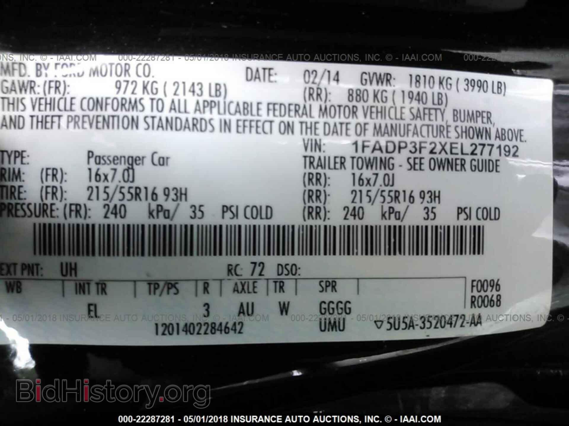 2014 Ford Focus - VIN: 1FADP3F2XEL277192 - Photo 9