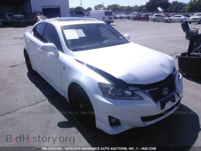 2011 Lexus IS, white — VIN JTHBF5C28B5144207, IAAI