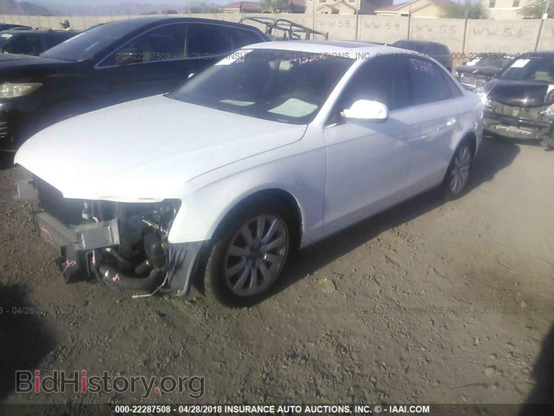 2013 Audi A4 - VIN: WAUBFAFL0DN038896 - Photo 2