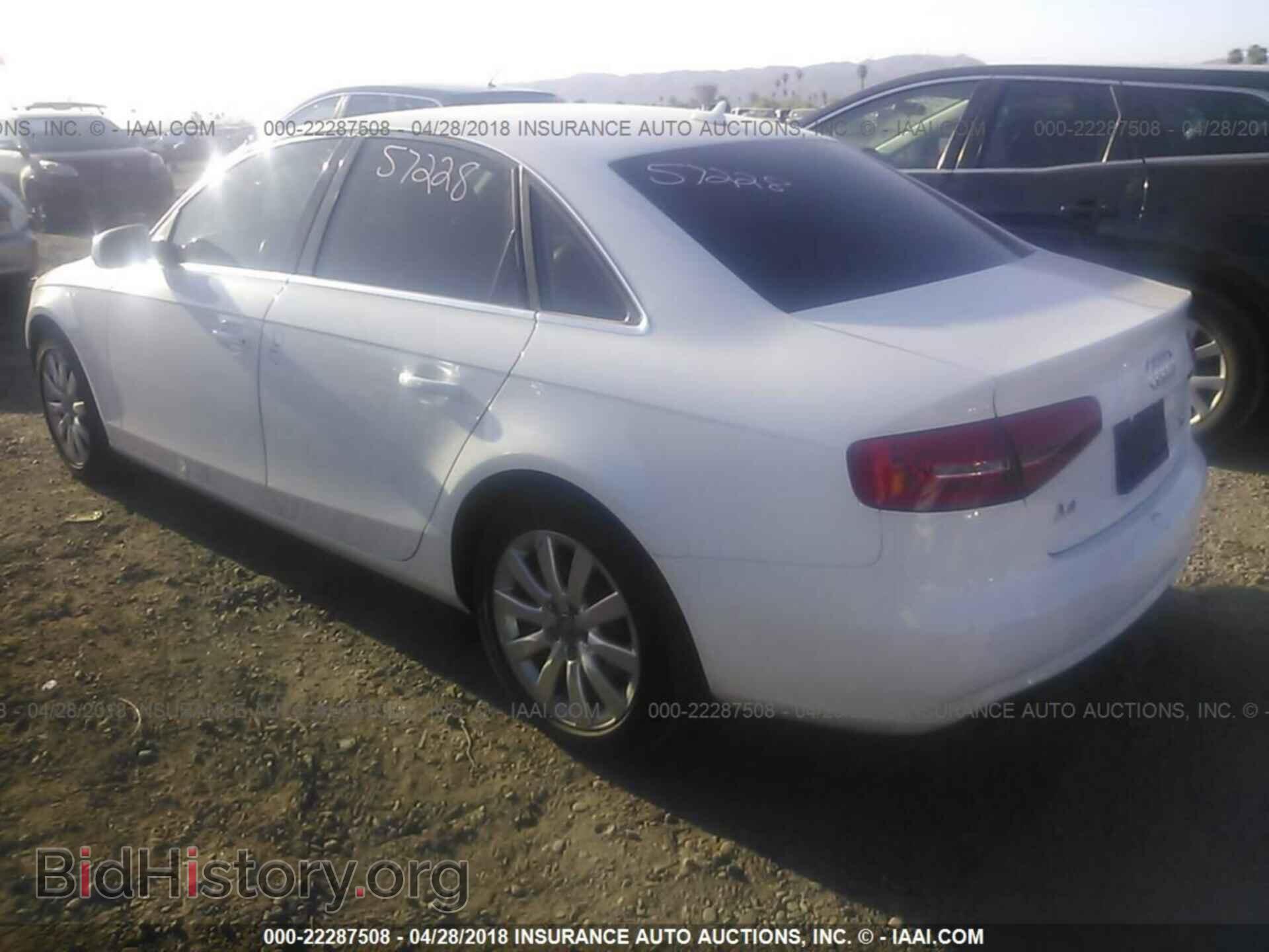 2013 Audi A4 - VIN: WAUBFAFL0DN038896 - Photo 3
