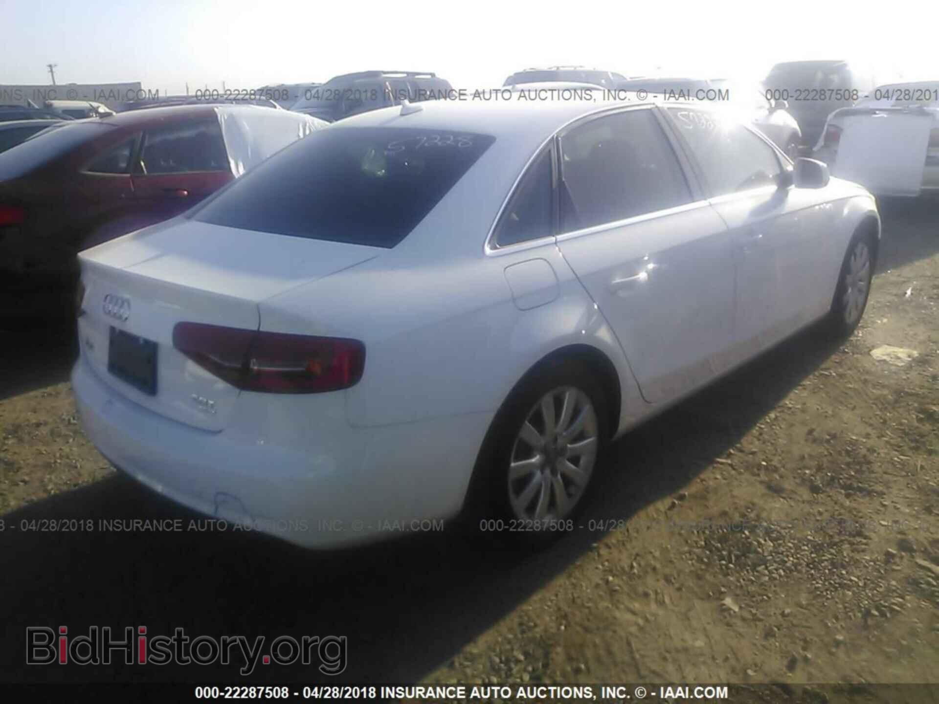 2013 Audi A4 - VIN: WAUBFAFL0DN038896 - Photo 4