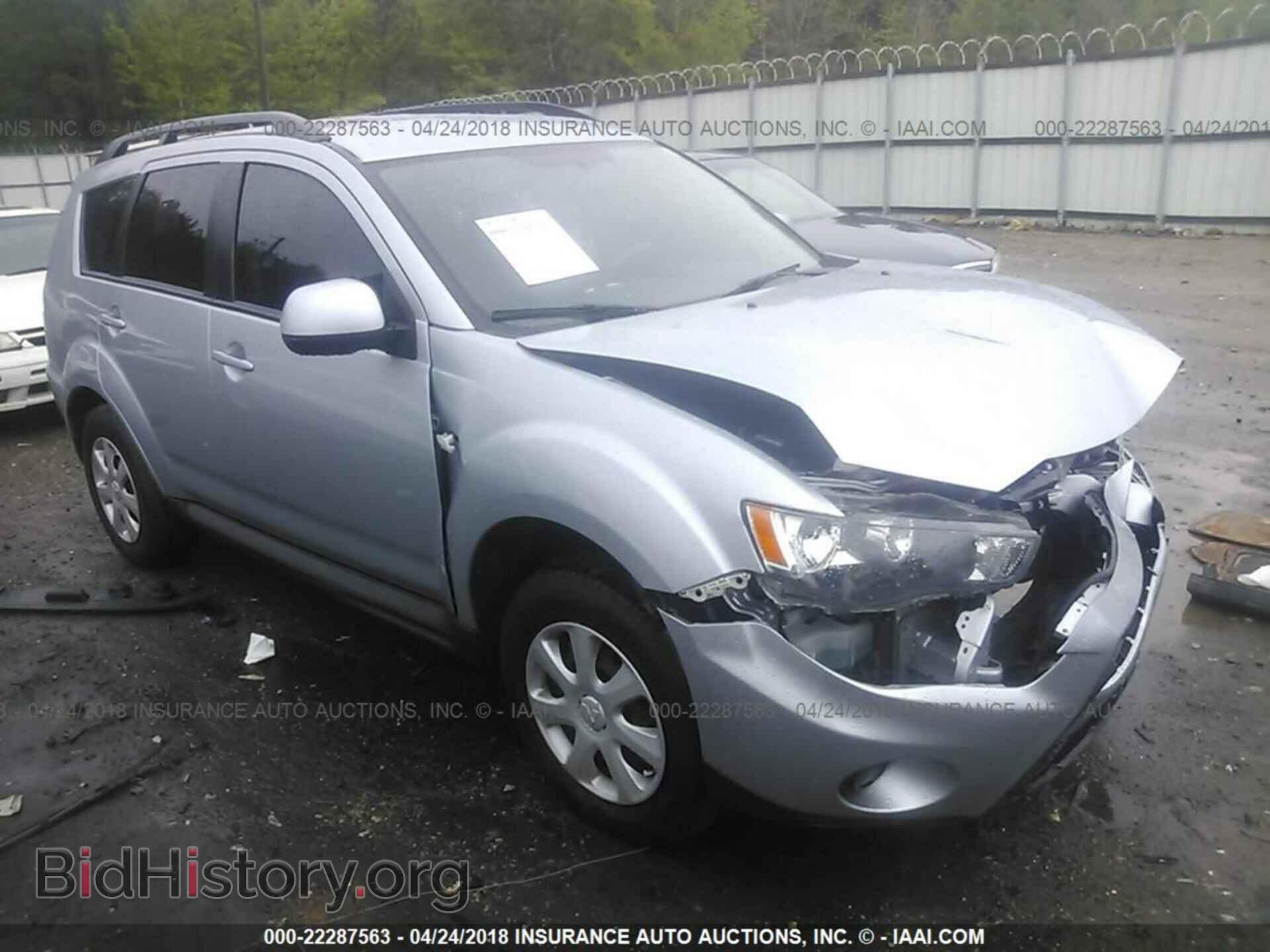 Photo JA4AS2AWXCU019773 - Mitsubishi Outlander 2012