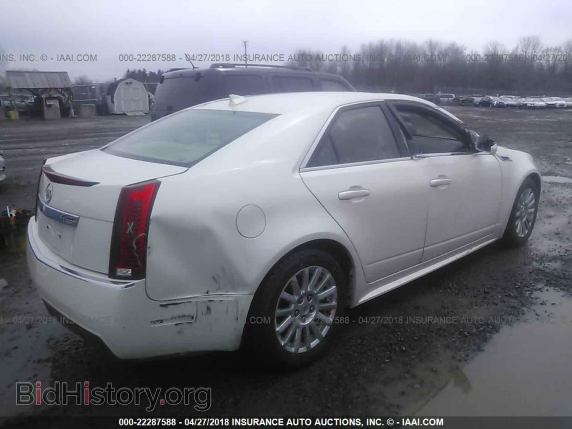 2012 Cadillac Cts - VIN: 1G6DE5E58C0133973 - Фото 4