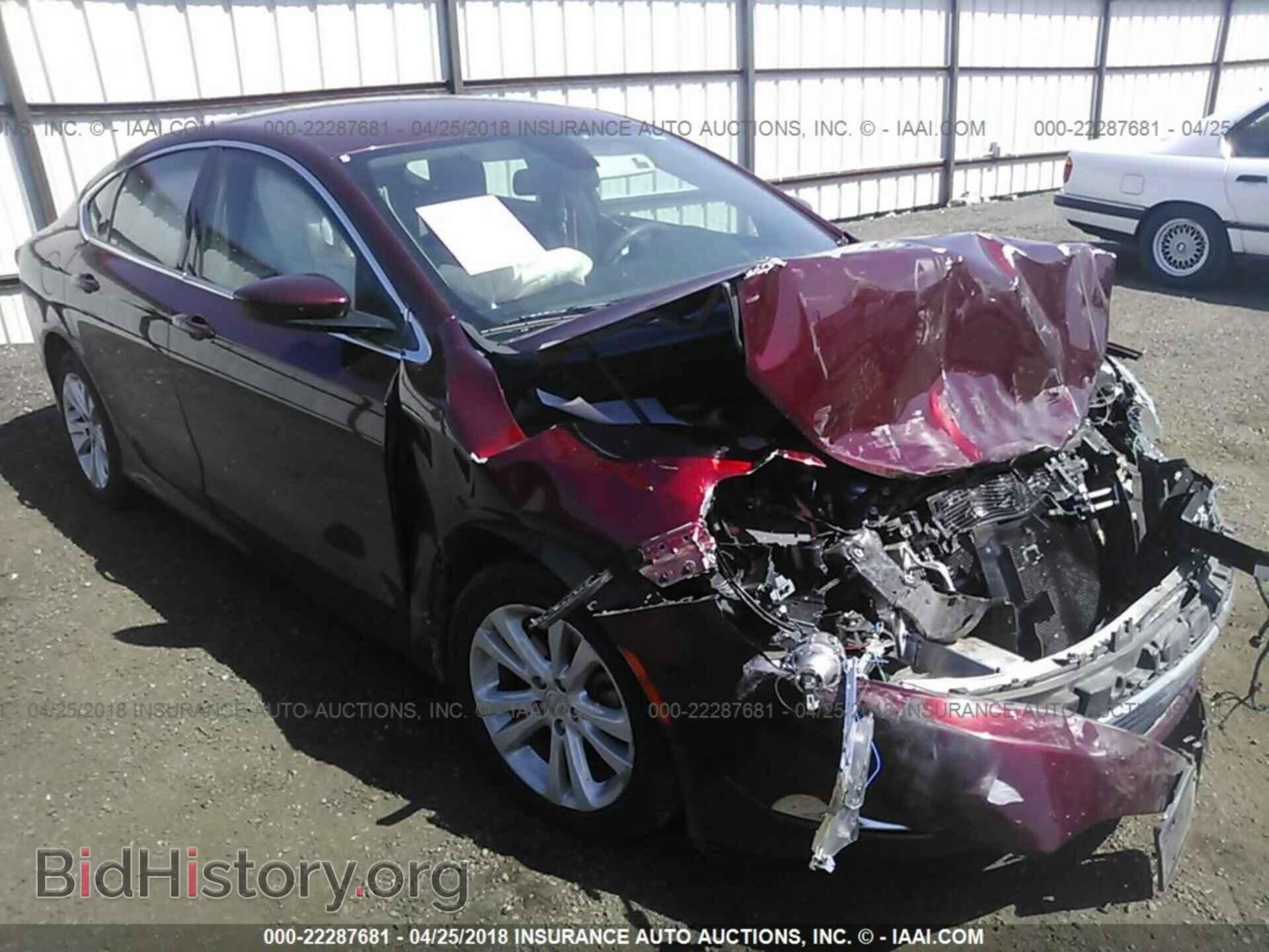 Фотография 1C3CCCAB9FN630850 - Chrysler 200 2015