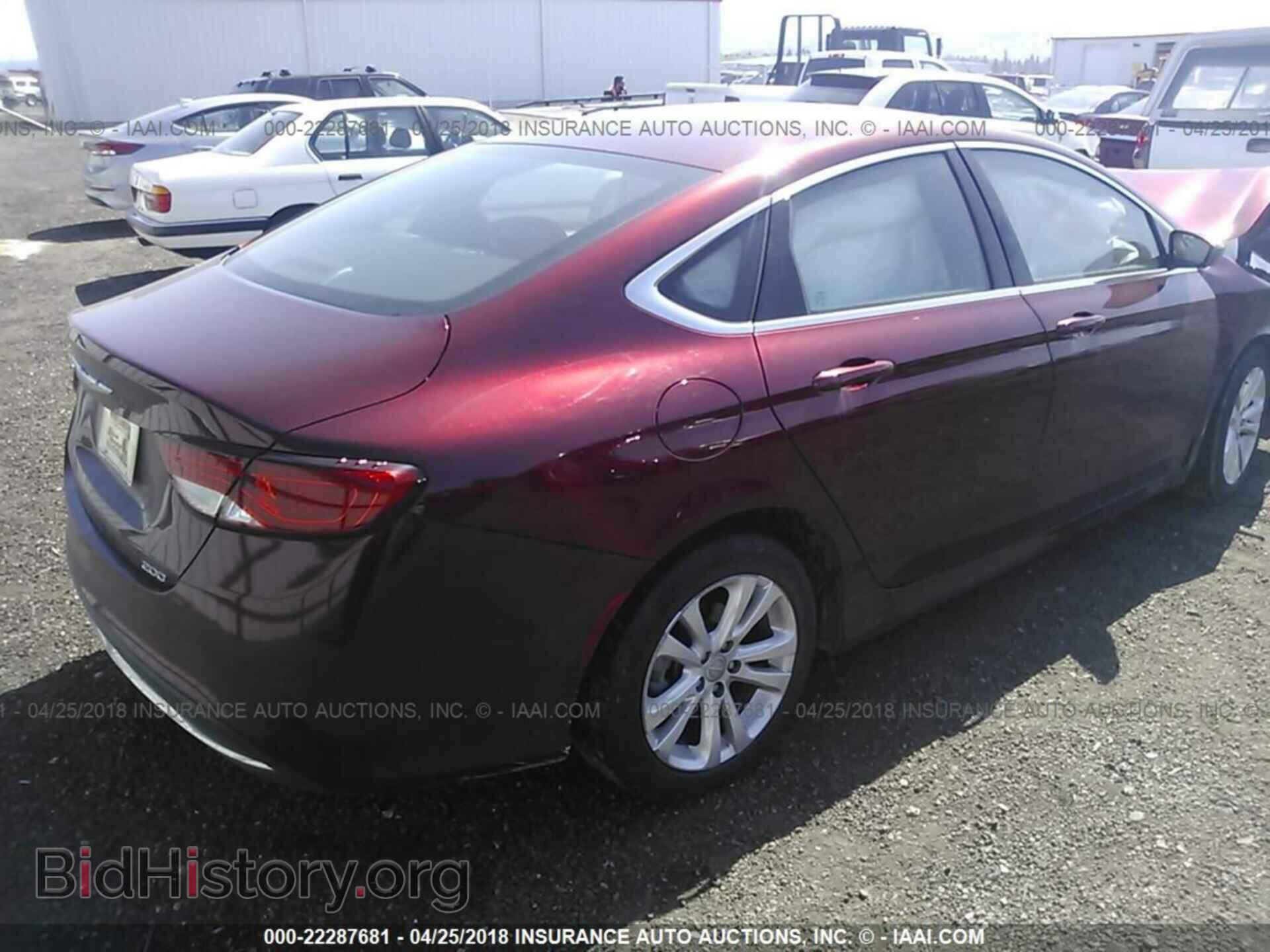 2015 Chrysler 200 - VIN: 1C3CCCAB9FN630850 - Фото 4
