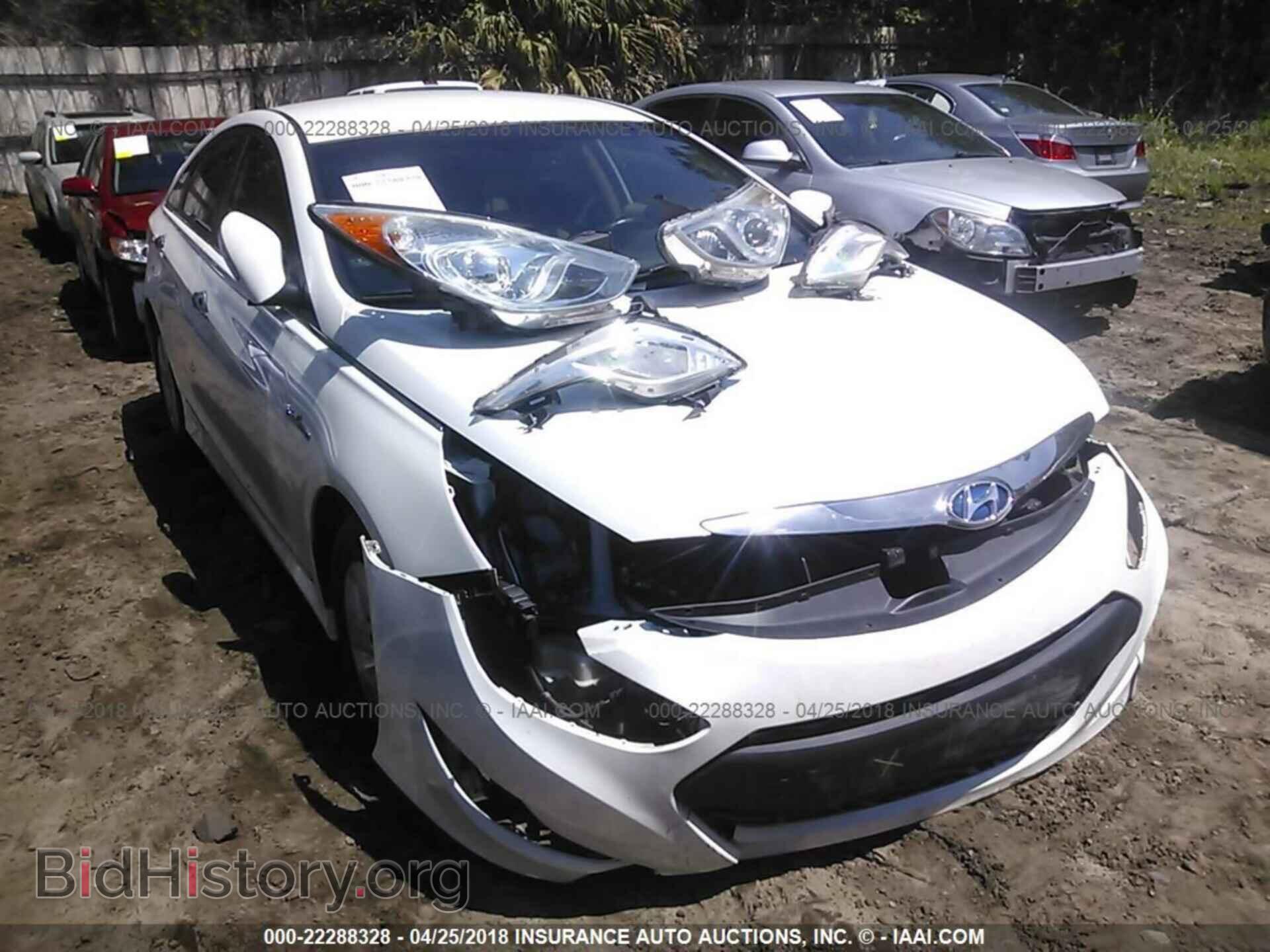Фотография KMHEC4A48CA059023 - Hyundai Sonata 2012