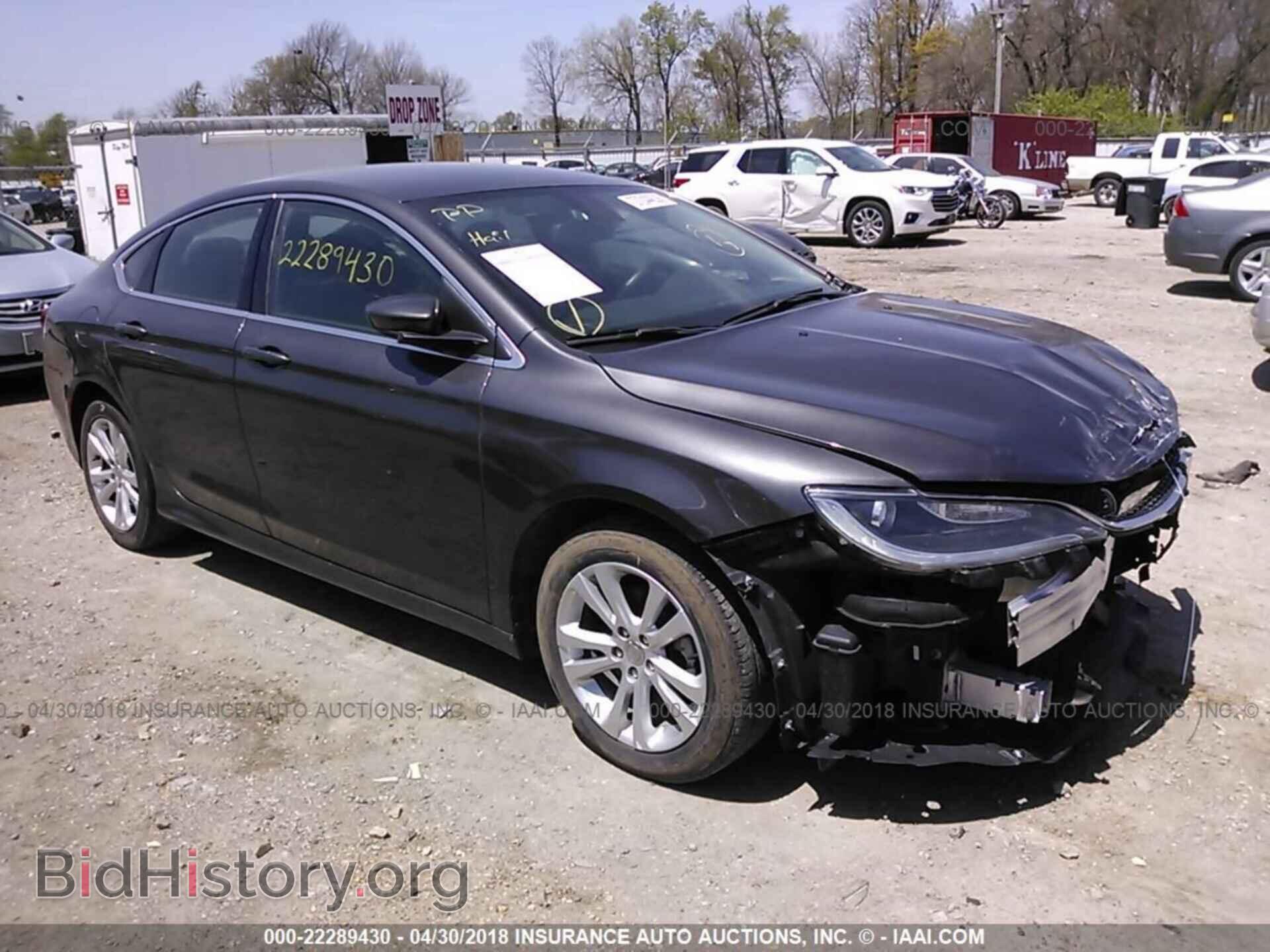 Photo 1C3CCCAB5FN577824 - Chrysler 200 2015