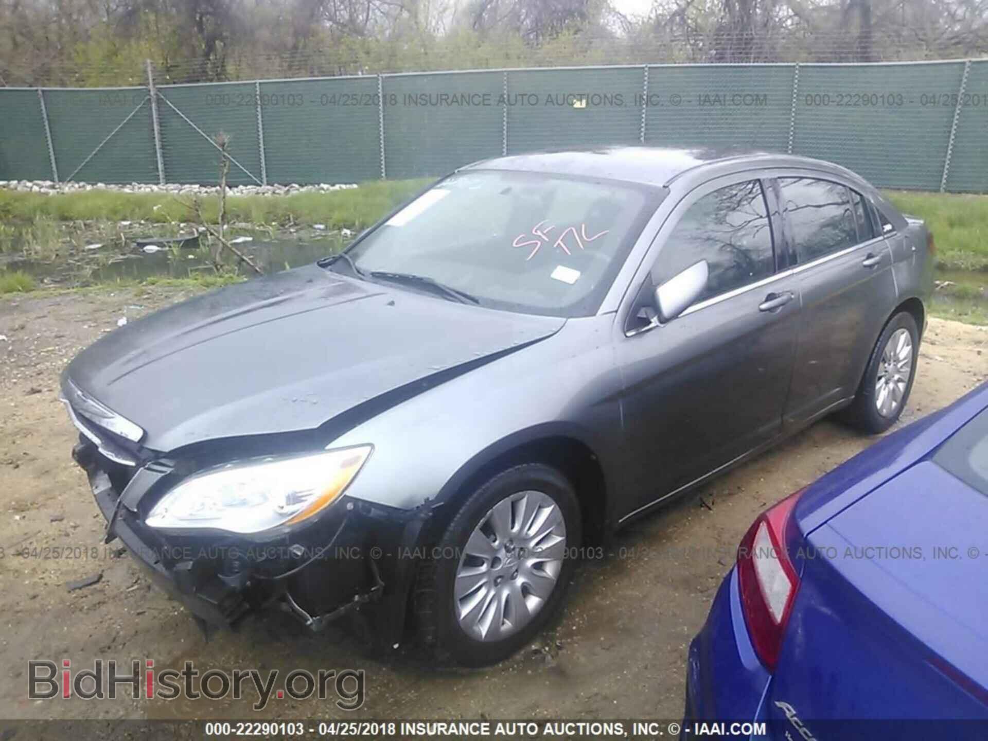 2012 Chrysler 200 - VIN: 1C3CCBAB5CN104432 - Фото 2