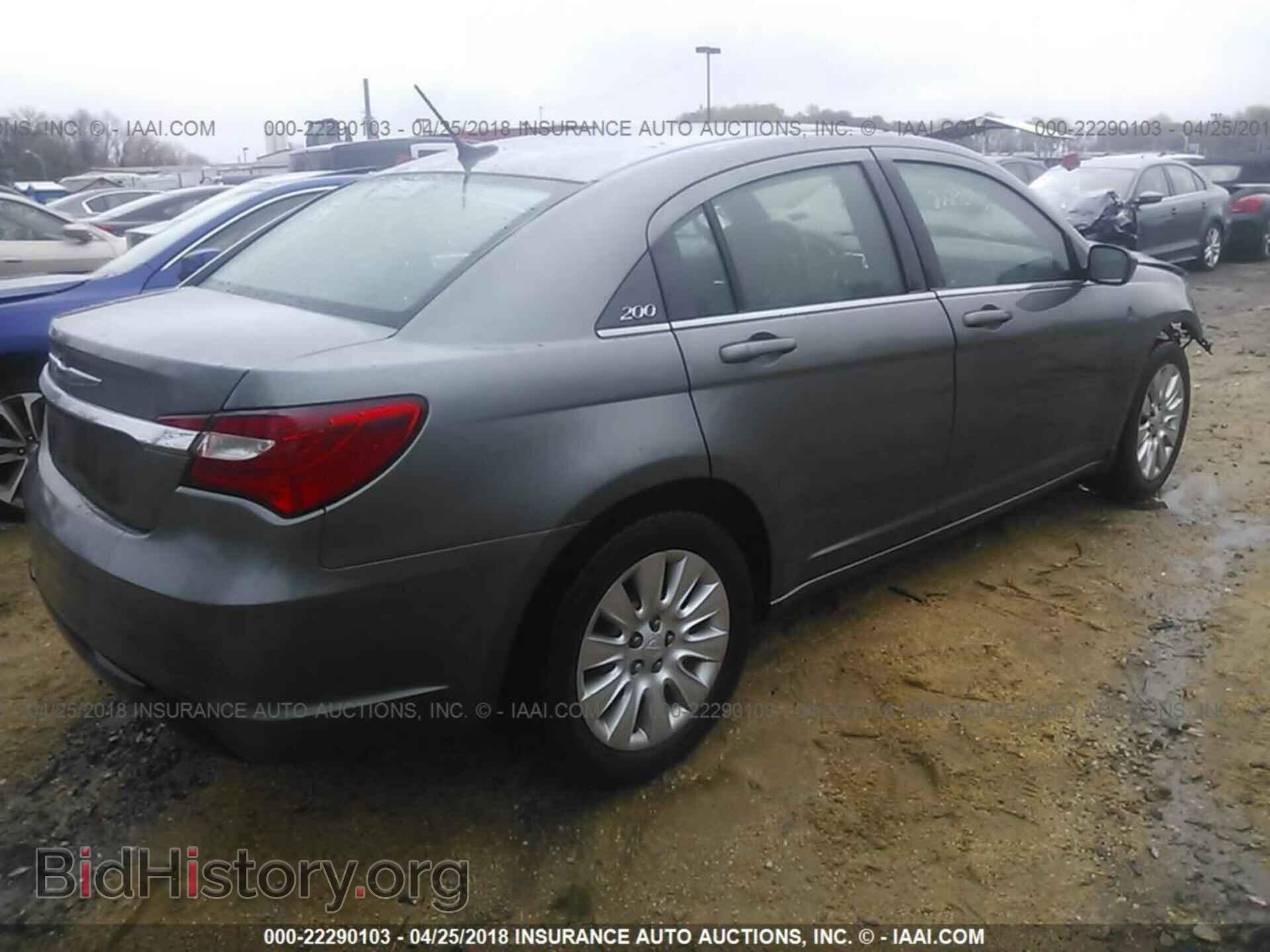 2012 Chrysler 200 - VIN: 1C3CCBAB5CN104432 - Фото 4