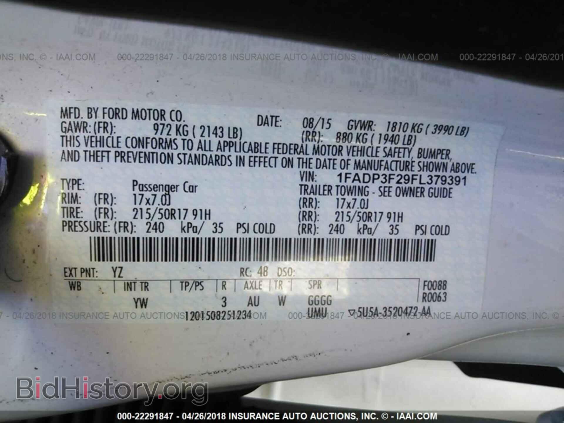 2015 Ford Focus - VIN: 1FADP3F29FL379391 - Photo 9
