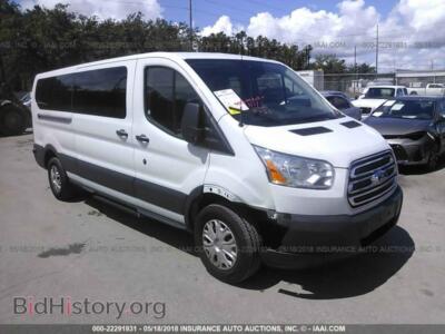 2017 Ford TRANSIT, белый — VIN 1FBZX2YM7HKA37511, IAAI