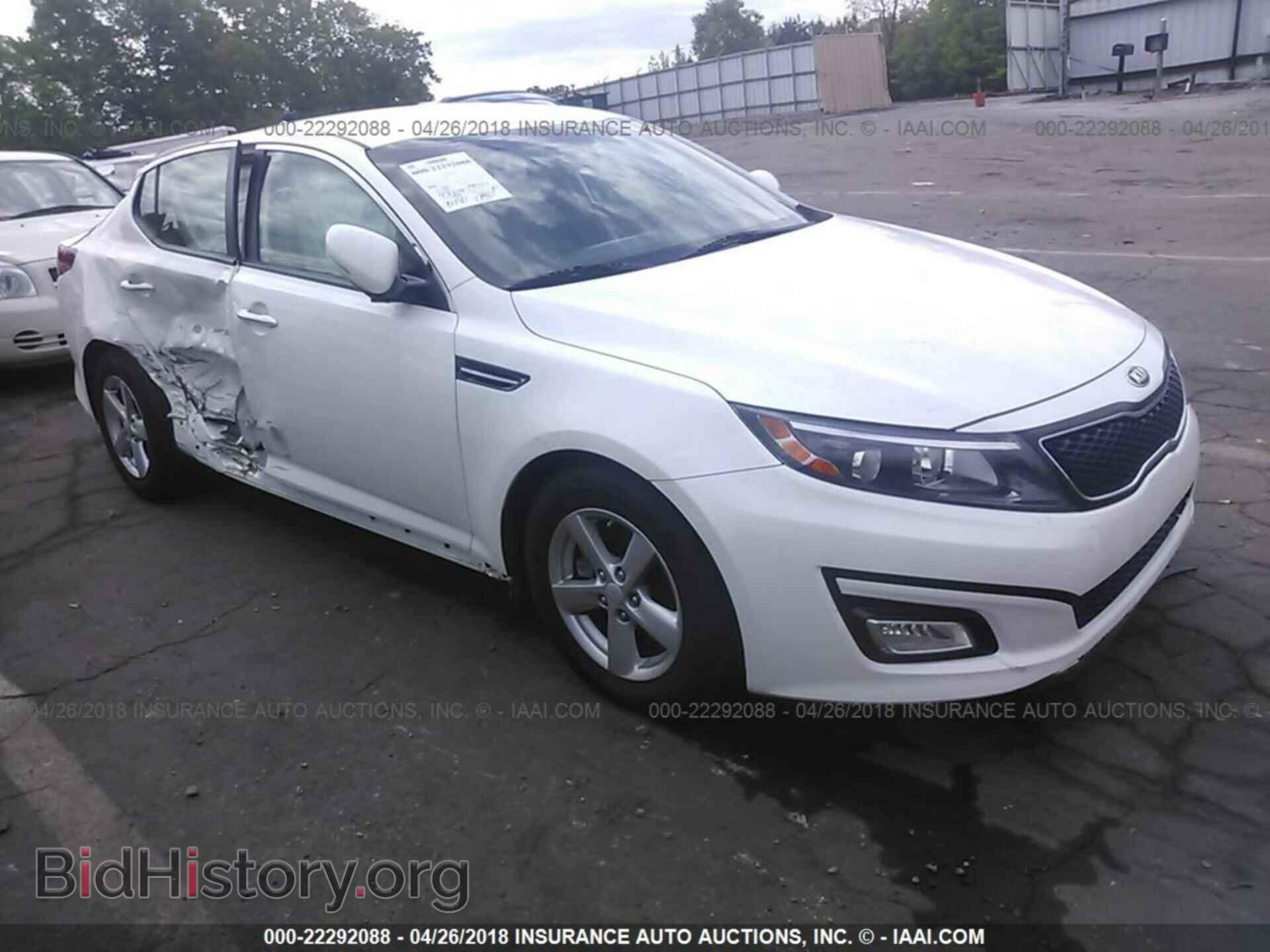 Фотография KNAGM4A72F5602543 - Kia Optima 2015