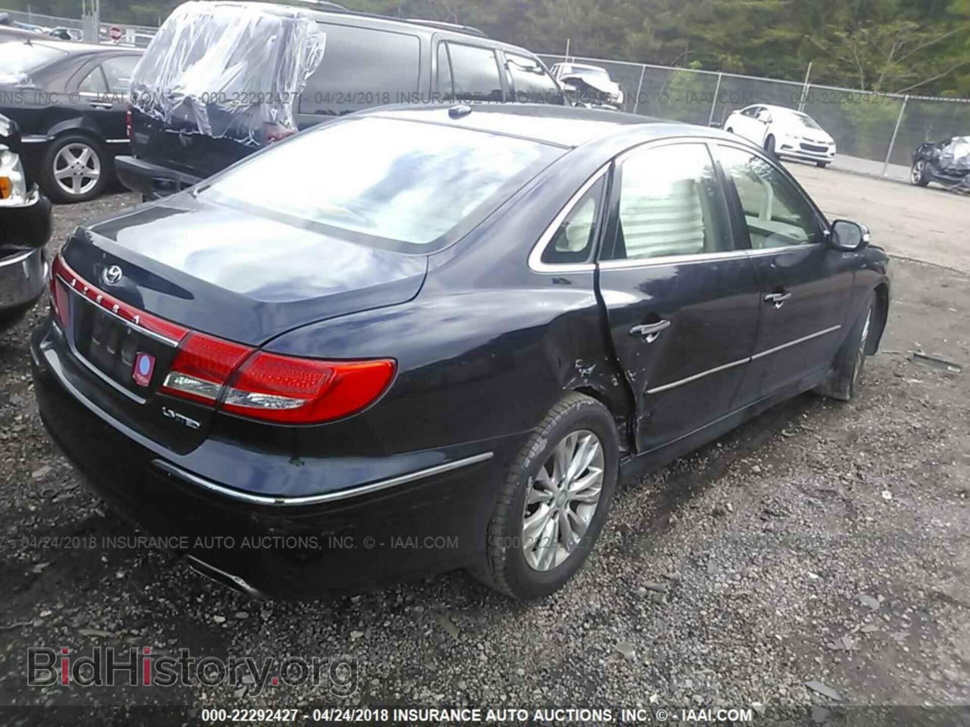 2011 Hyundai Azera - VIN: KMHFC4DF0BA525706 - Фото 4