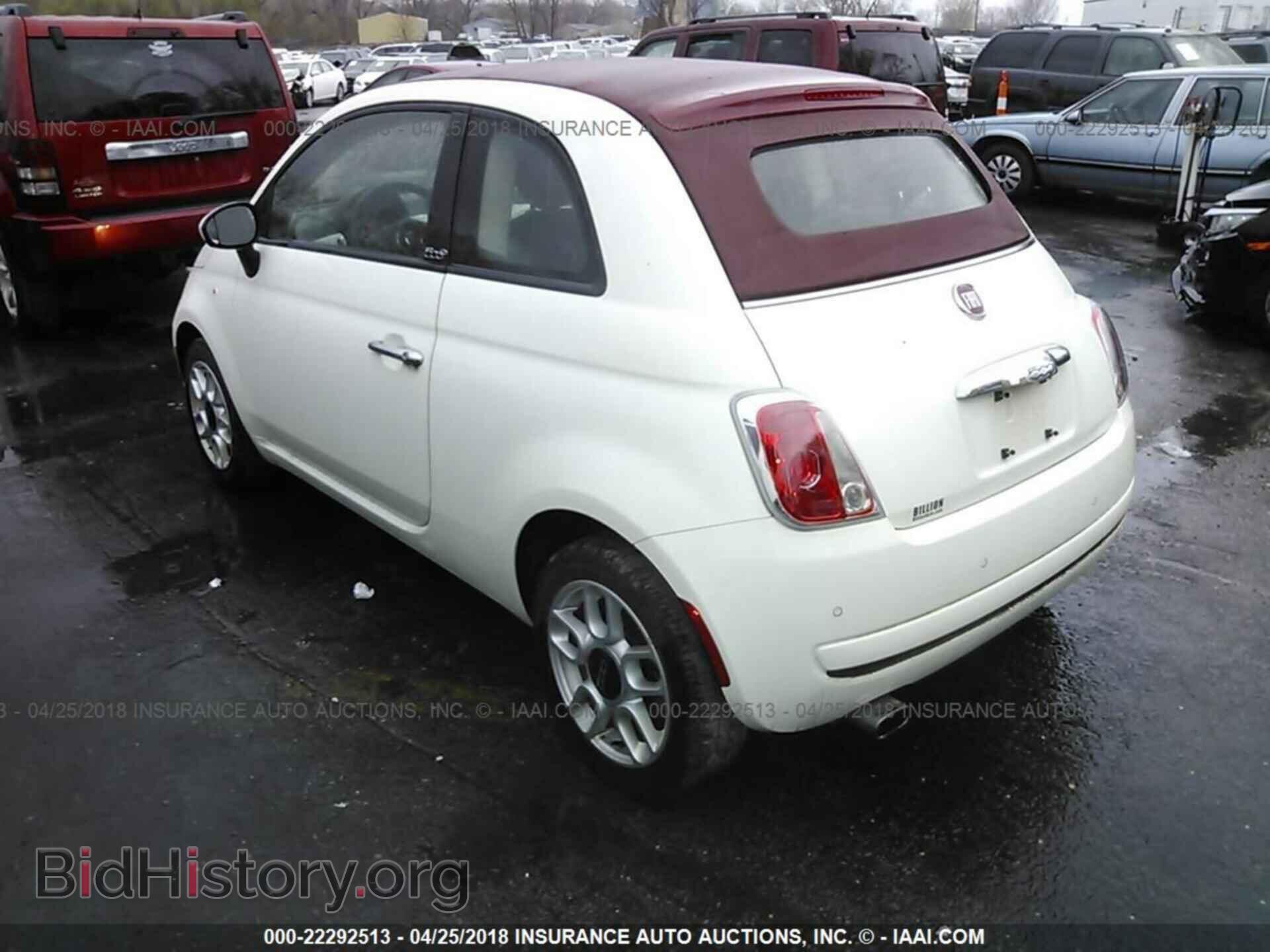 2012 Fiat 500 - VIN: 3C3CFFDR8CT381471 - Фото 3