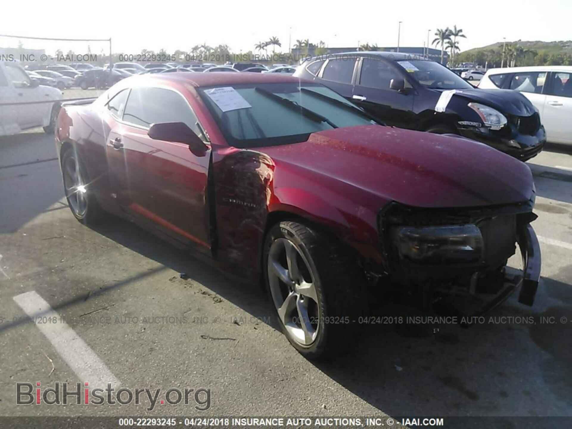 Фотография 2G1FB1E31E9204874 - Chevrolet Camaro 2014