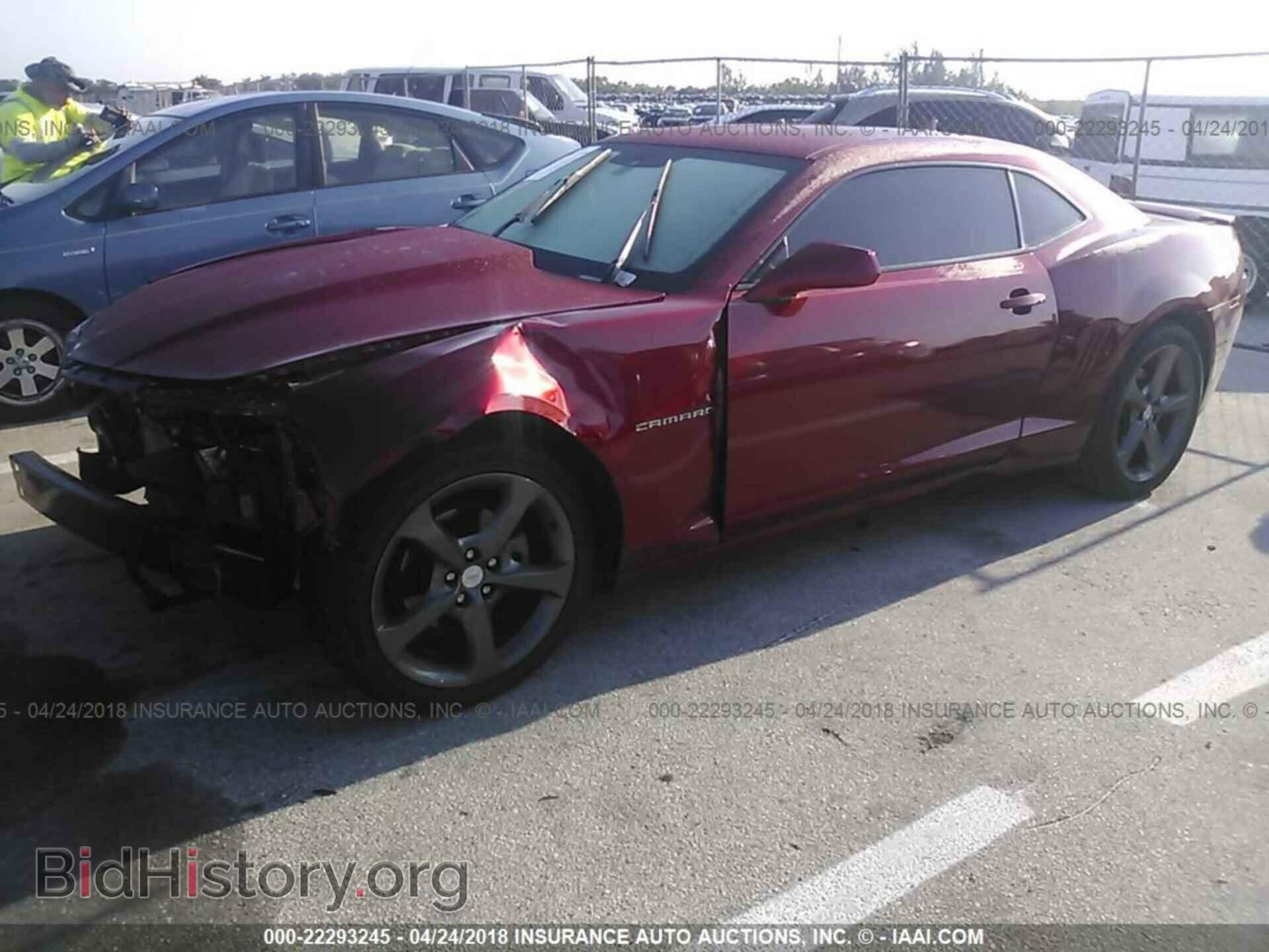 2014 Chevrolet Camaro - VIN: 2G1FB1E31E9204874 - Фото 2