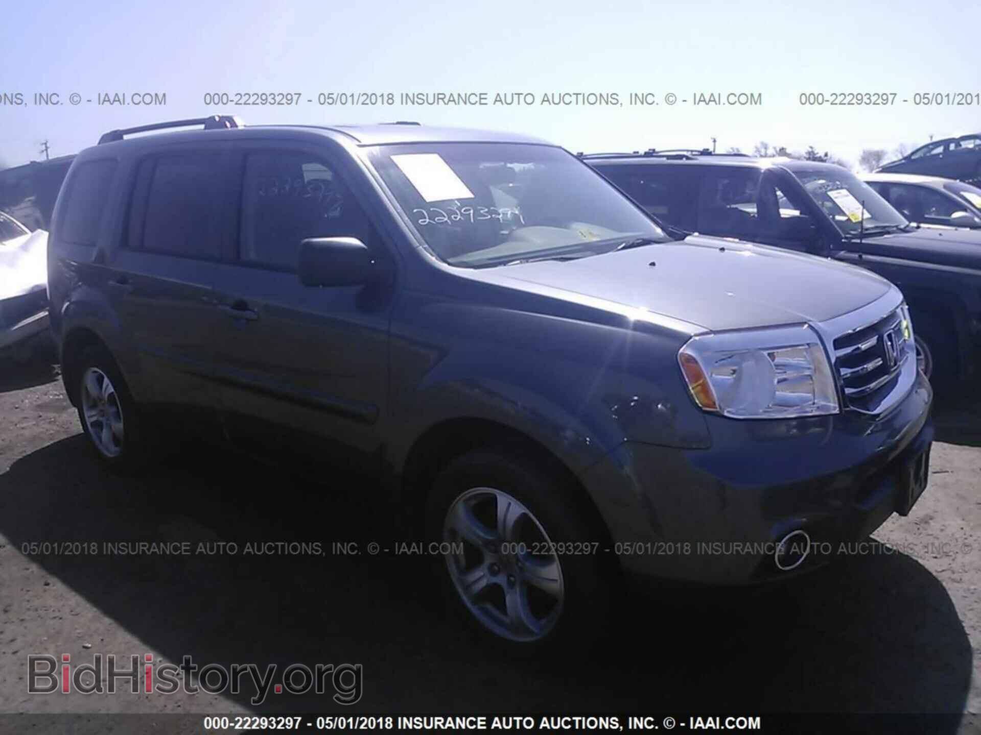 Фотография 5FNYF4H58CB033651 - Honda Pilot 2012