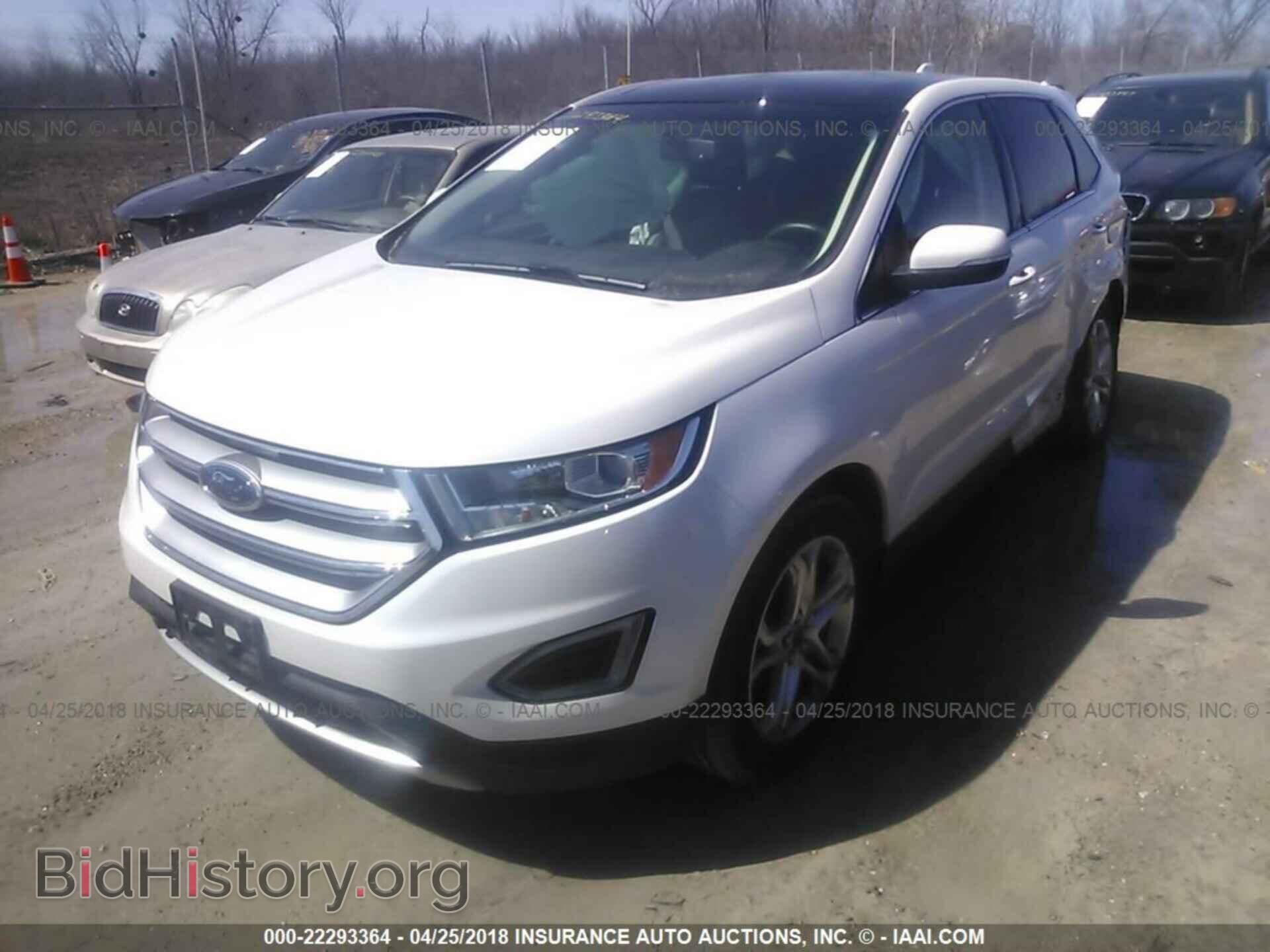 2015 Ford Edge - VIN: 2FMTK4K84FBB30268 - Photo 2