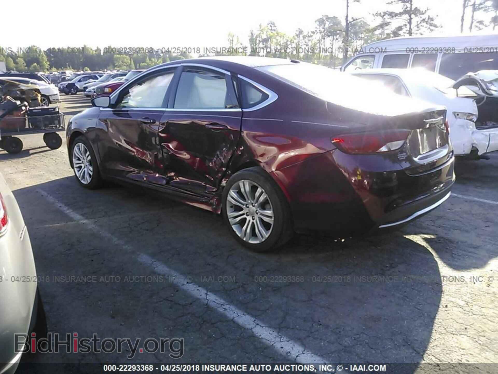 2015 Chrysler 200 - VIN: 1C3CCCAB7FN534909 - Photo 3