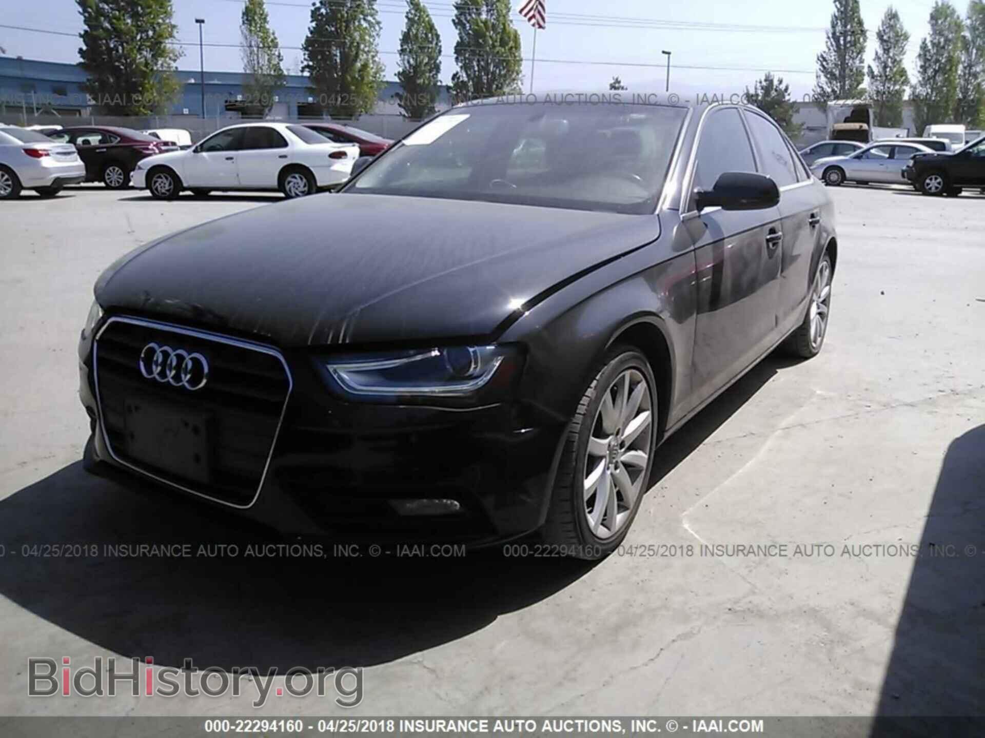 2013 Audi A4 - VIN: WAUEFAFL7DN025995 - Фото 2