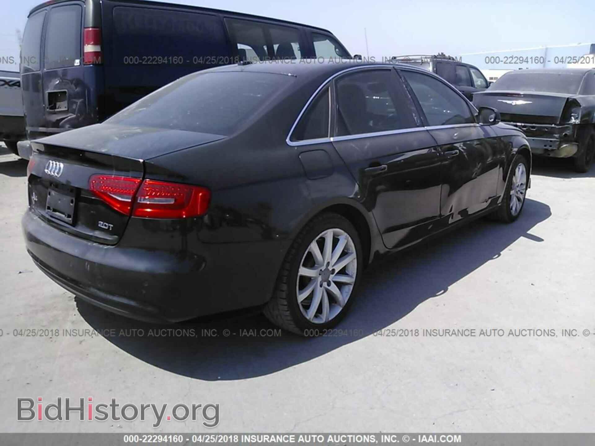 2013 Audi A4 - VIN: WAUEFAFL7DN025995 - Фото 4