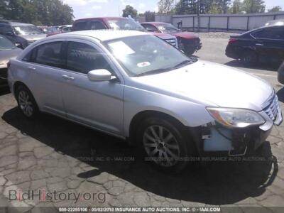 2011 Chrysler 200, silver — VIN 1C3BC1FB3BN511193, IAAI