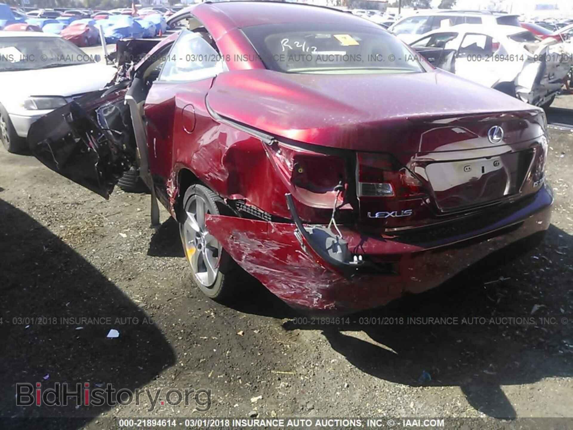 2010 LEXUS IS - VIN: JTHFE2C24A2502342 - Фото 3