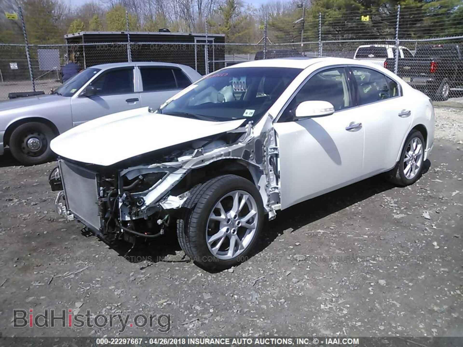 2014 Nissan Maxima - VIN: 1N4AA5APXEC470736 - Фото 2