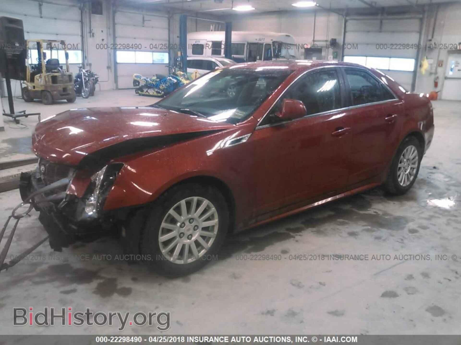 2011 Cadillac Cts - VIN: 1G6DG5EY5B0107432 - Фото 2