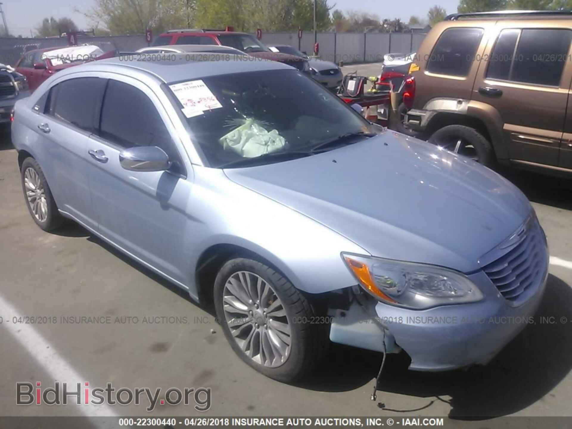 Фотография 1C3CCBCB5CN257891 - Chrysler 200 2012