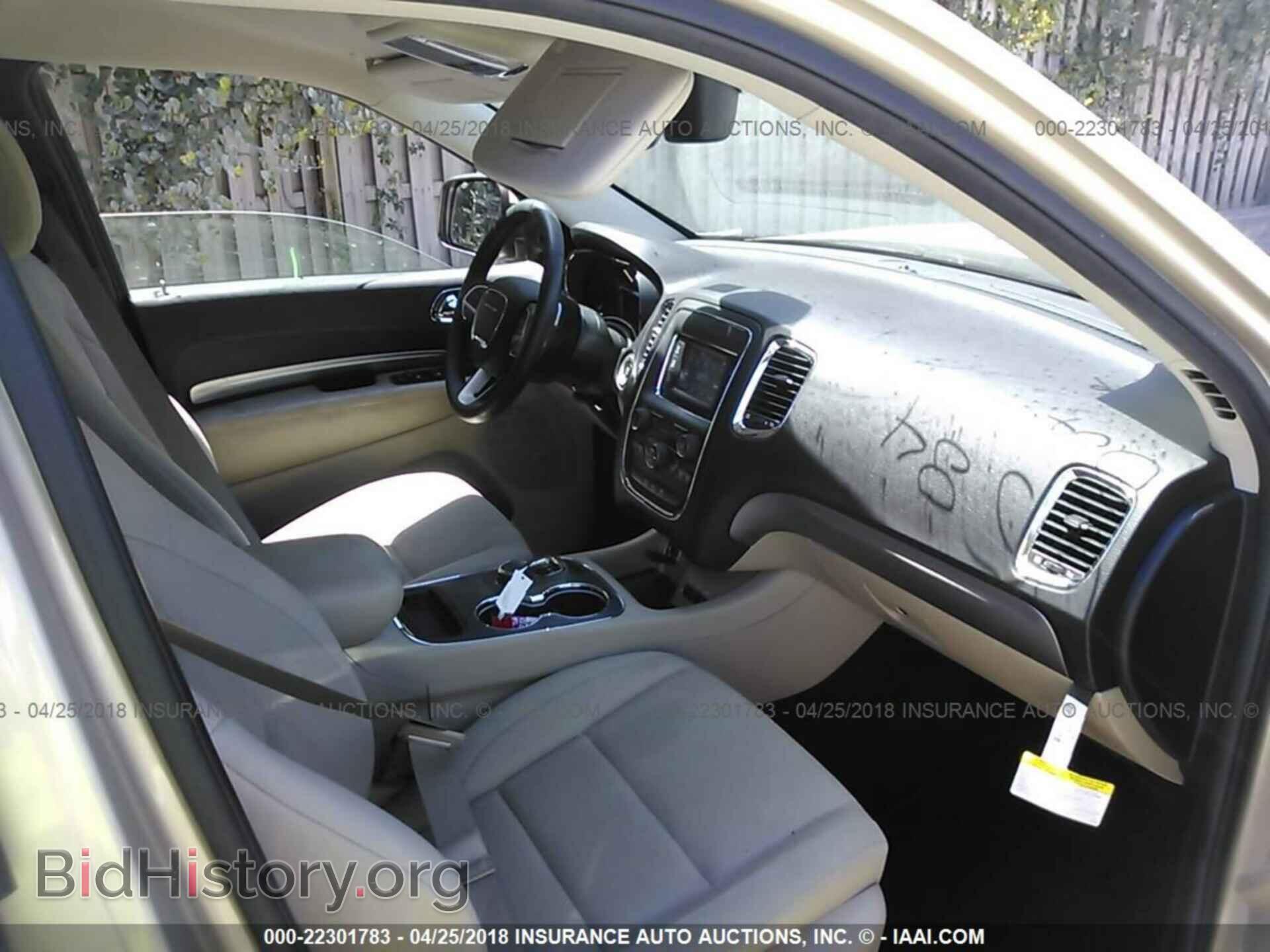2014 Dodge Durango - VIN: 1C4RDHAGXEC503210 - Фото 5