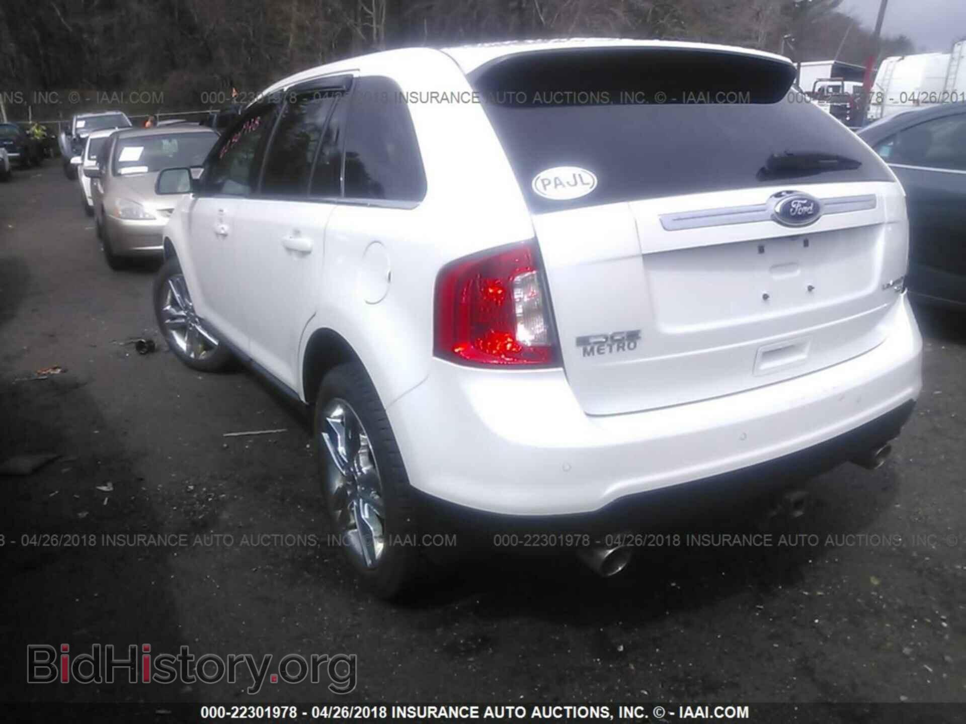 2014 Ford Edge - VIN: 2FMDK4KC6EBB15858 - Фото 3