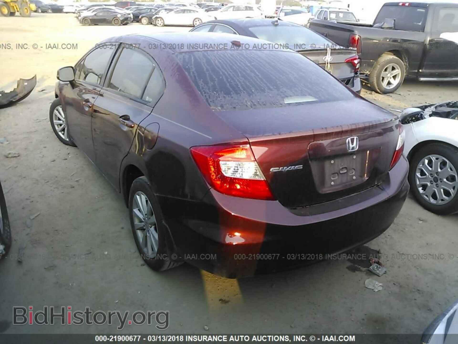 2012 HONDA CIVIC - VIN: 19XFB2F90CE045134 - Фото 3