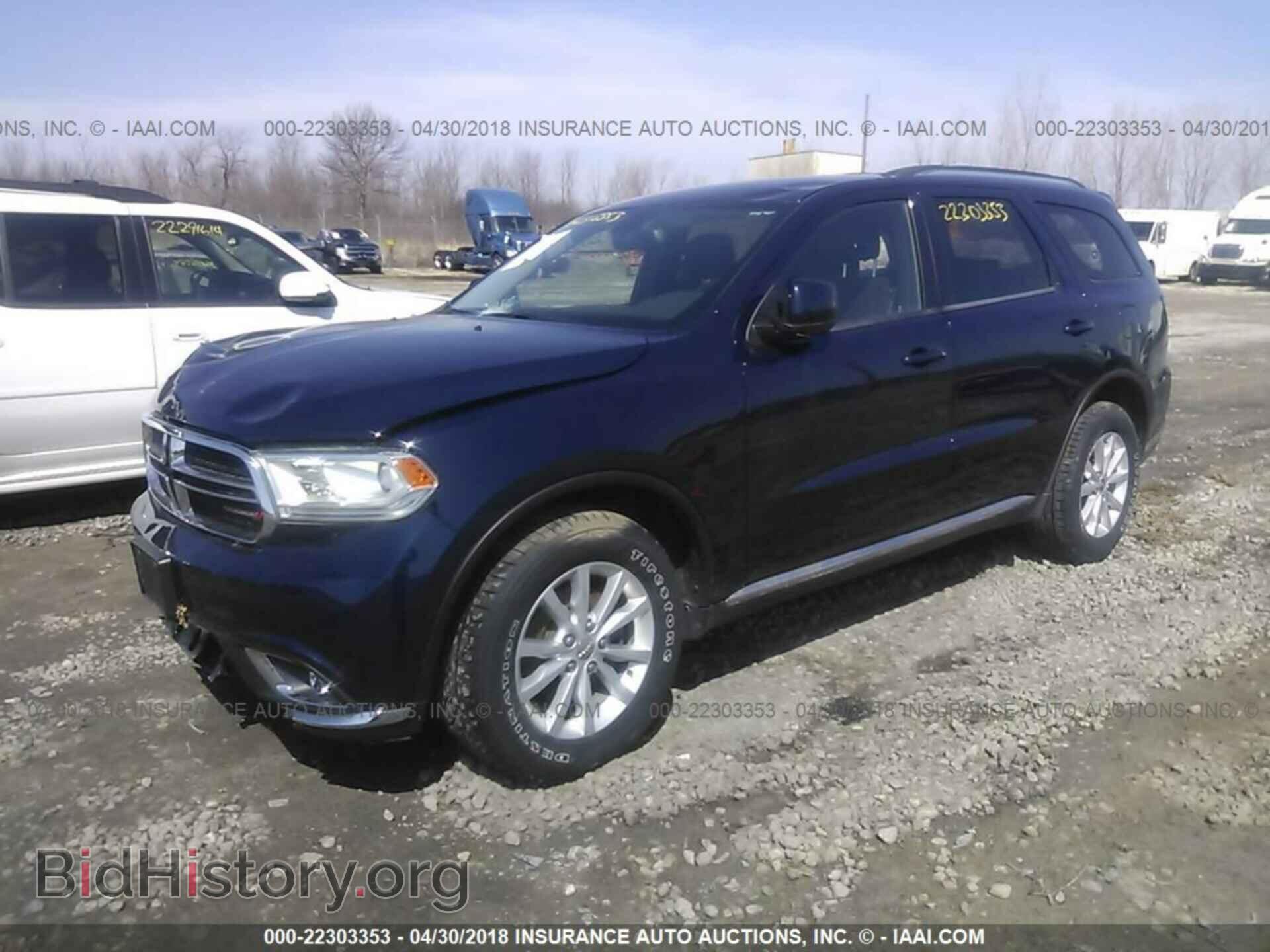 2014 Dodge Durango - VIN: 1C4RDJAGXEC349458 - Фото 2