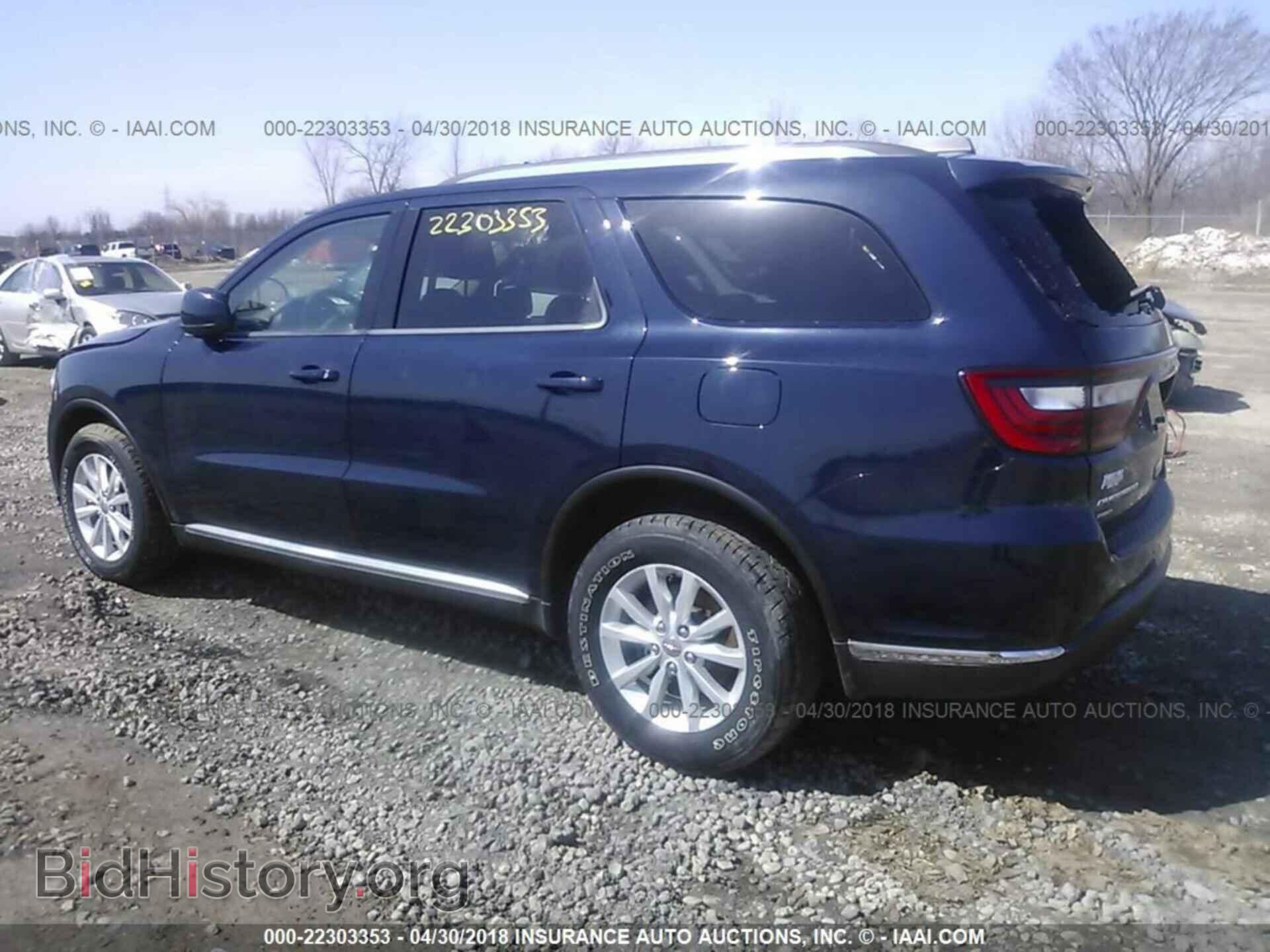 2014 Dodge Durango - VIN: 1C4RDJAGXEC349458 - Фото 3