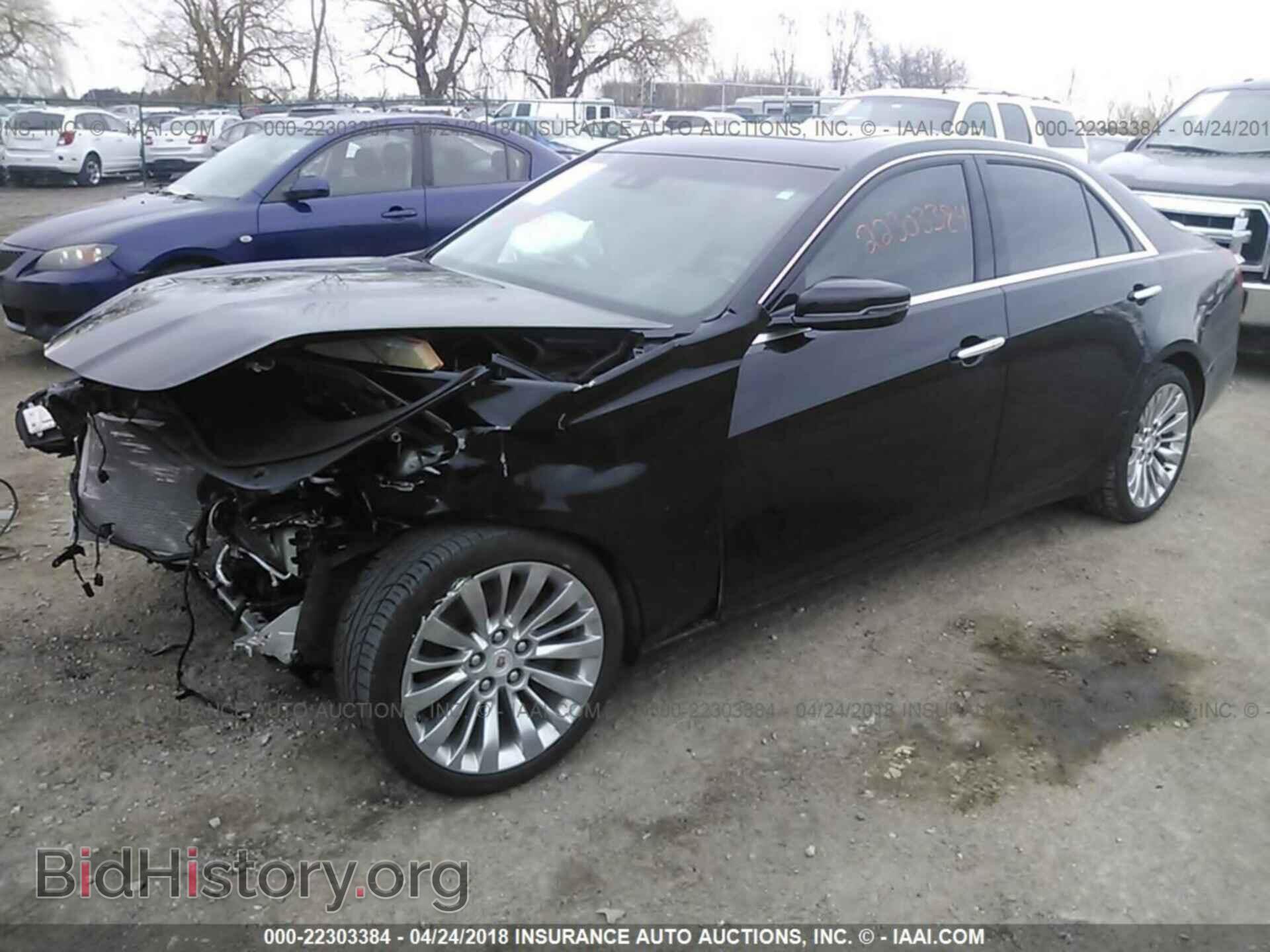 2014 Cadillac Cts - VIN: 1G6AX5SX8E0193029 - Фото 2