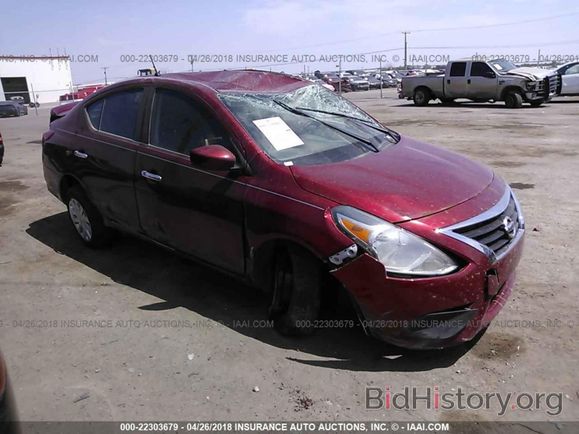 Фотография 3N1CN7AP1GL878619 - NISSAN VERSA 2016