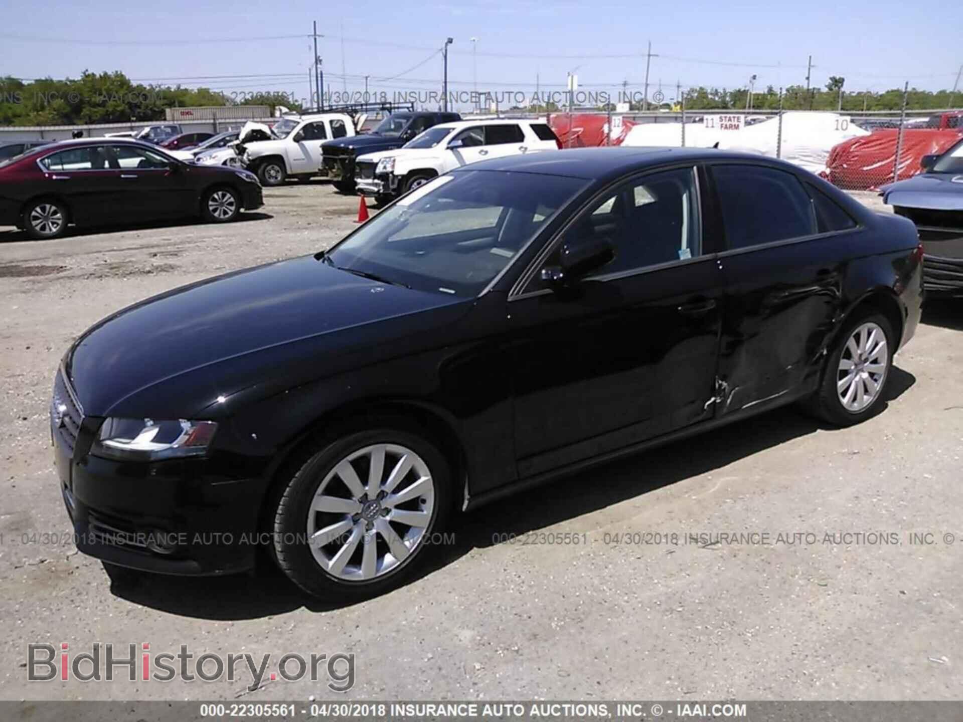 2012 Audi A4 - VIN: WAUBFAFL9CA116095 - Фото 2