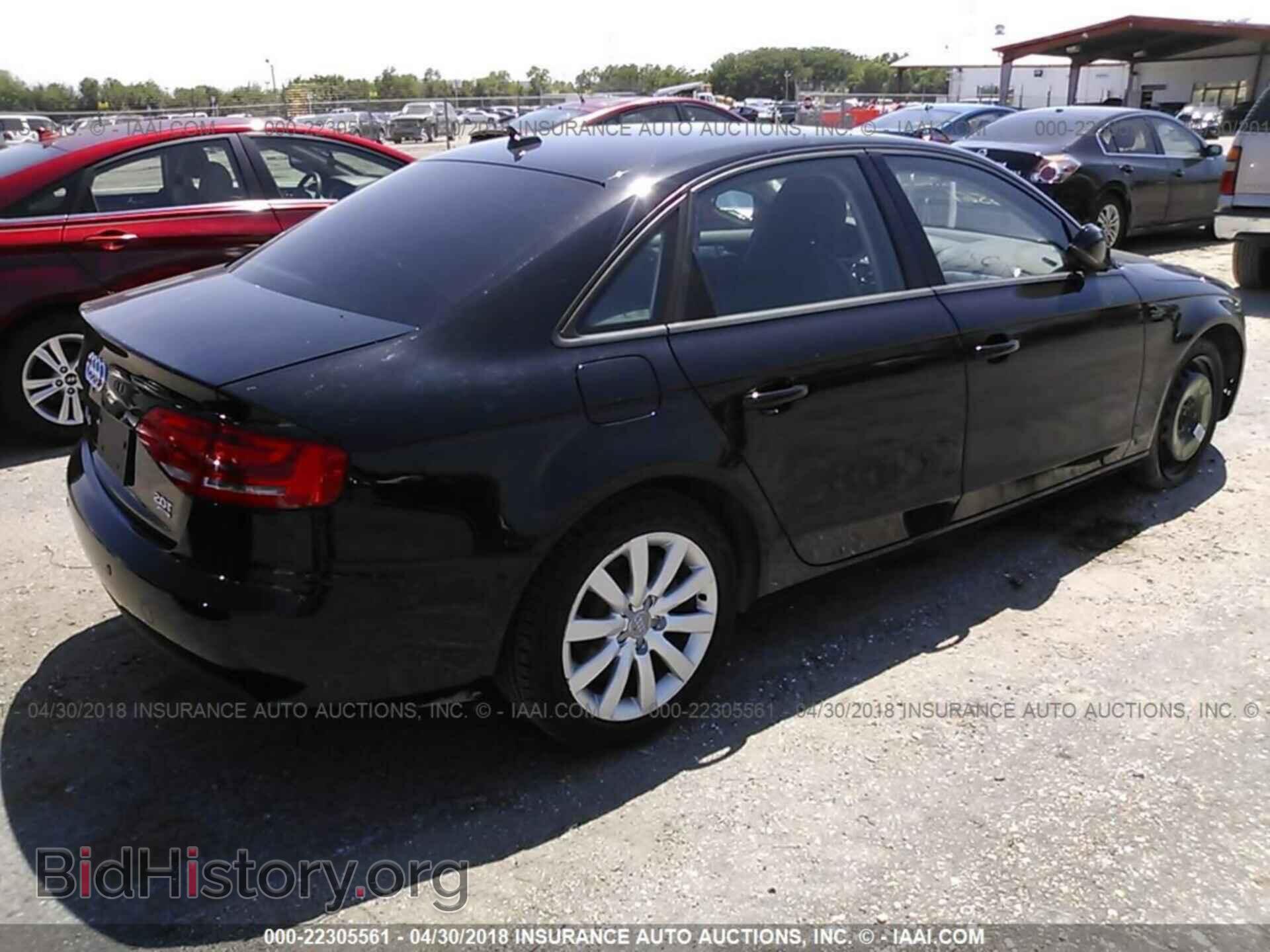 2012 Audi A4 - VIN: WAUBFAFL9CA116095 - Фото 4