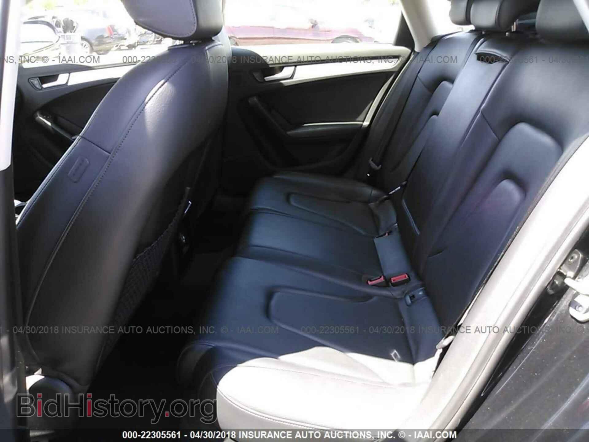 2012 Audi A4 - VIN: WAUBFAFL9CA116095 - Фото 8