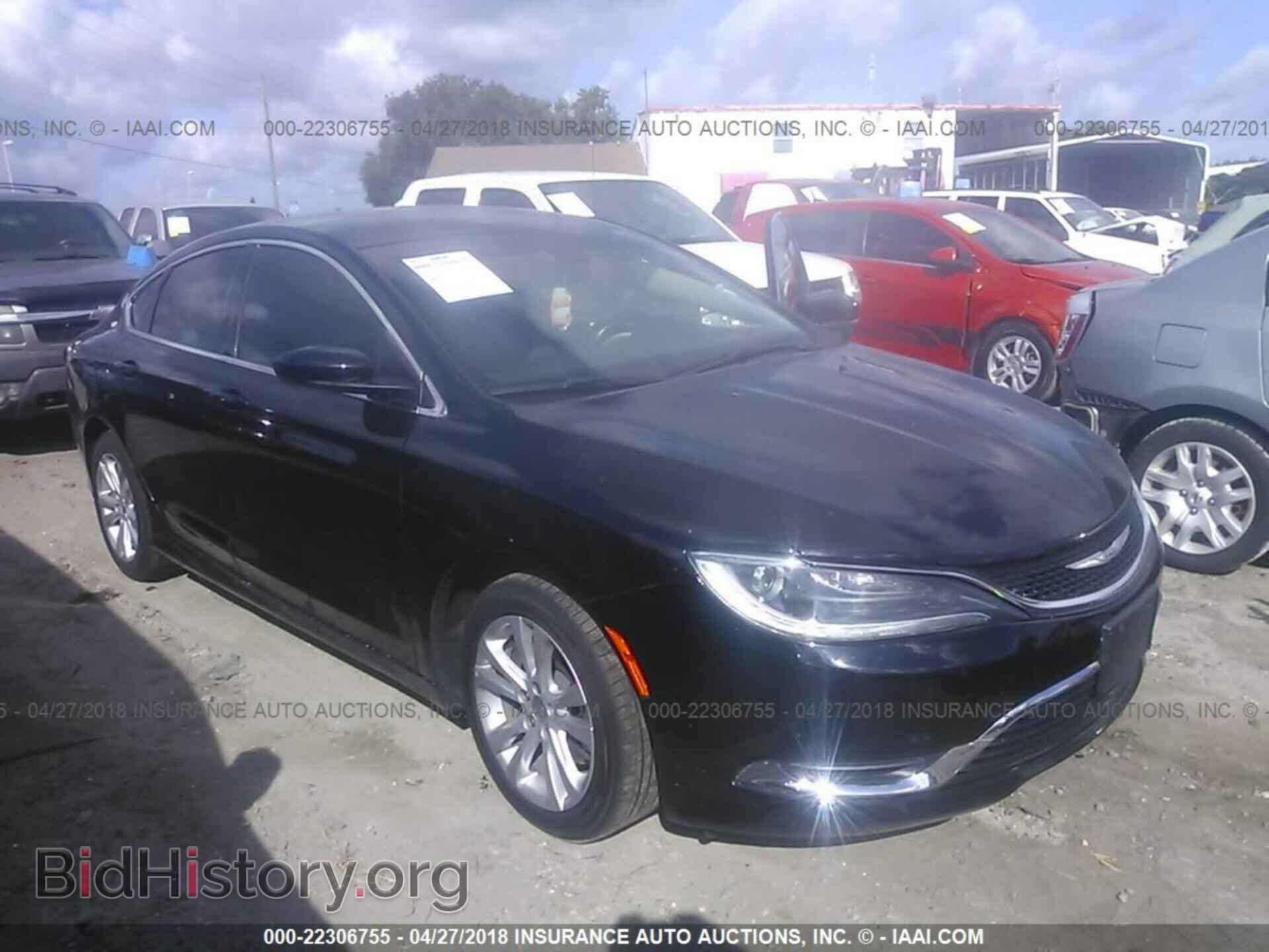 Фотография 1C3CCCAB5GN164996 - Chrysler 200 2016